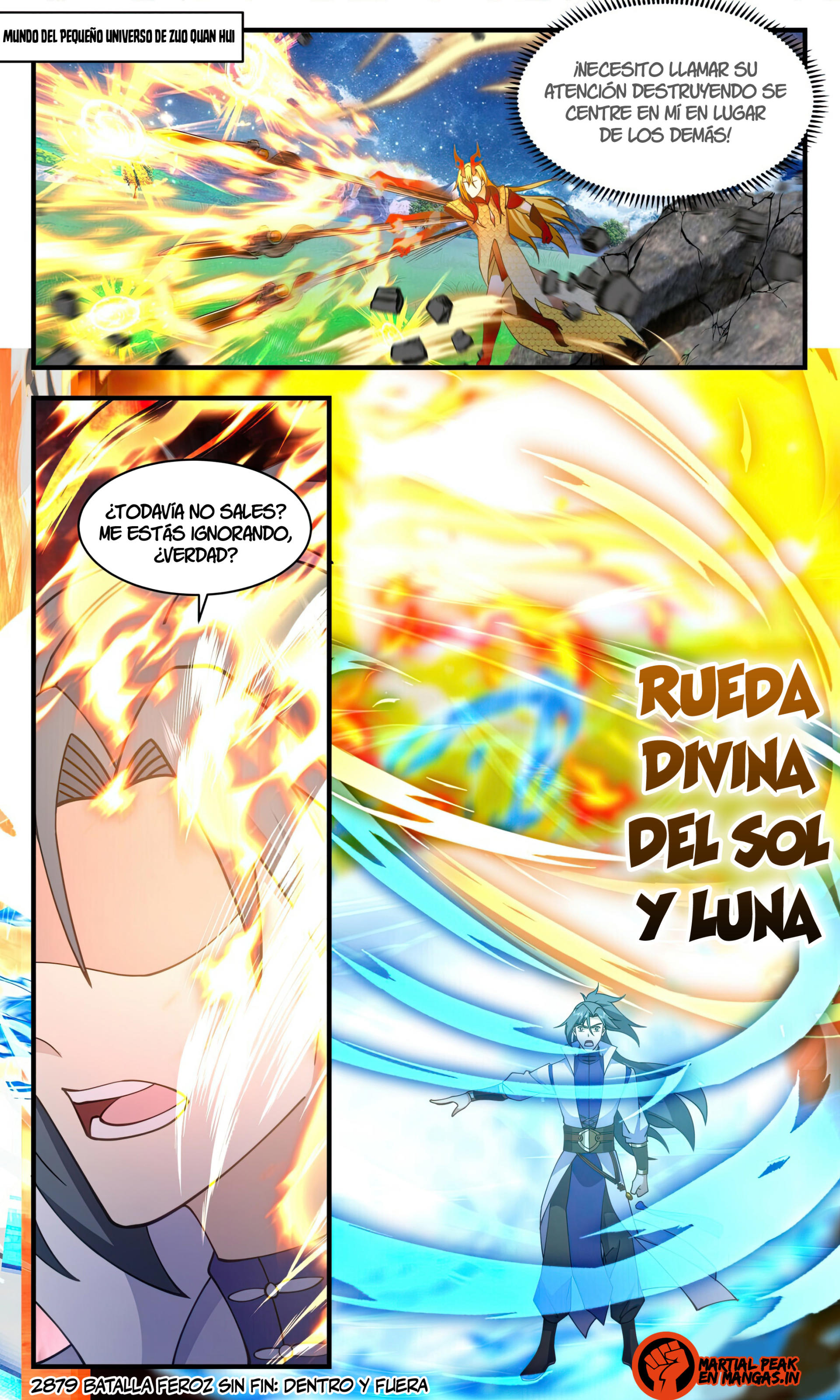 Martial Peak Capitulo 2879 página 2