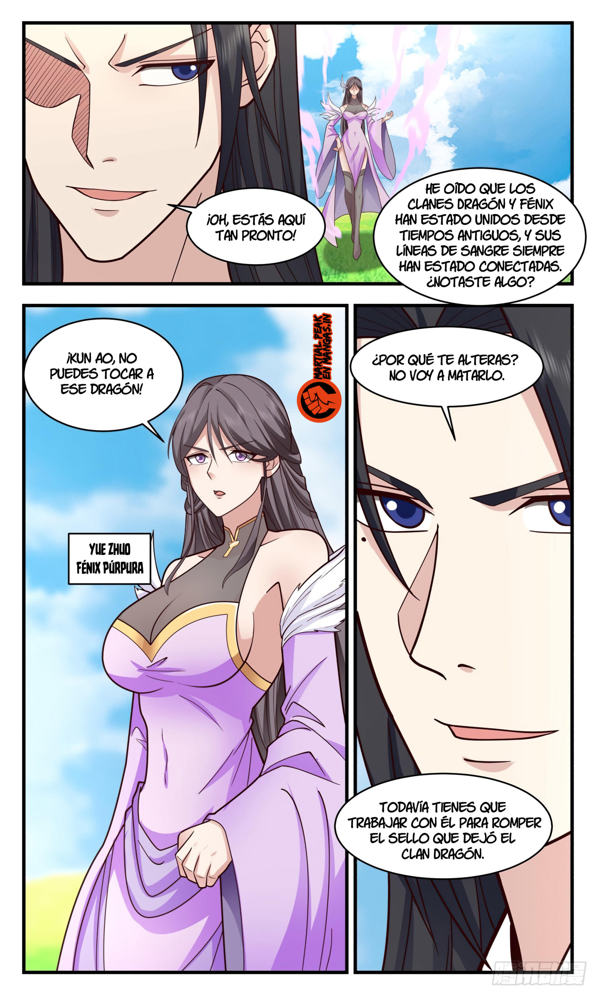 Martial Peak Capitulo 2921 página 3
