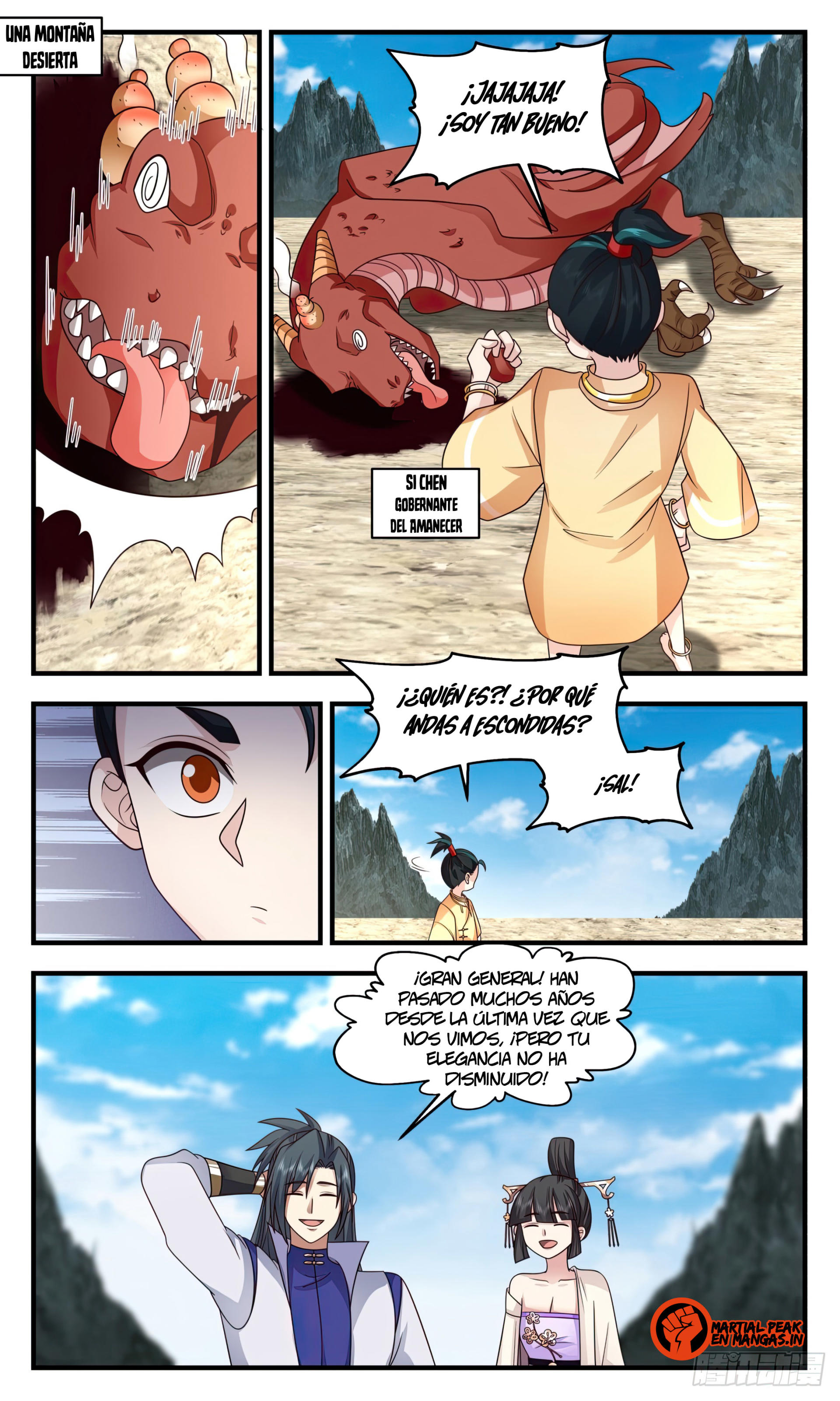Martial Peak Capitulo 2921 página 5