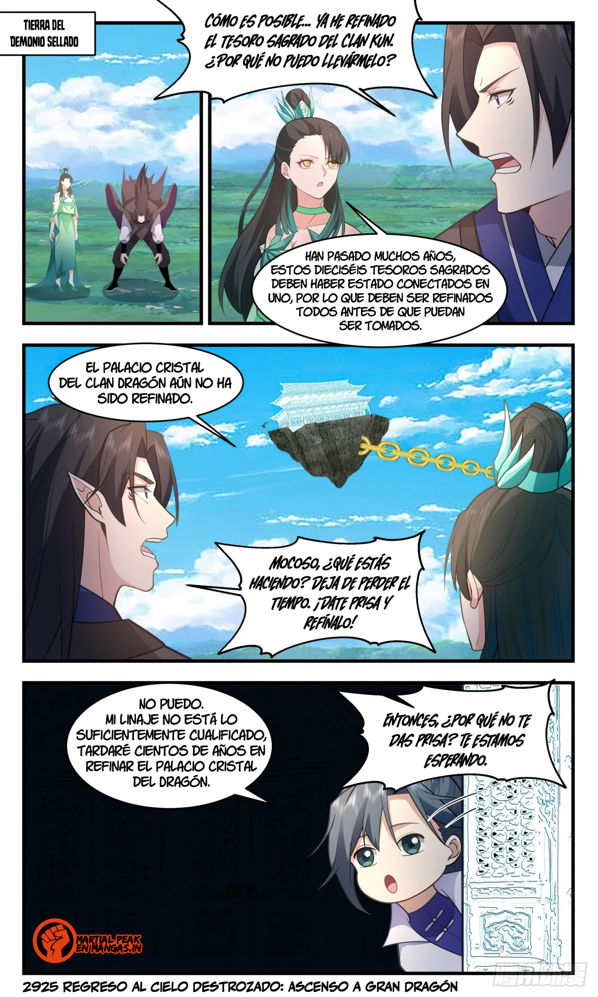 Martial Peak Capitulo 2925 página 2