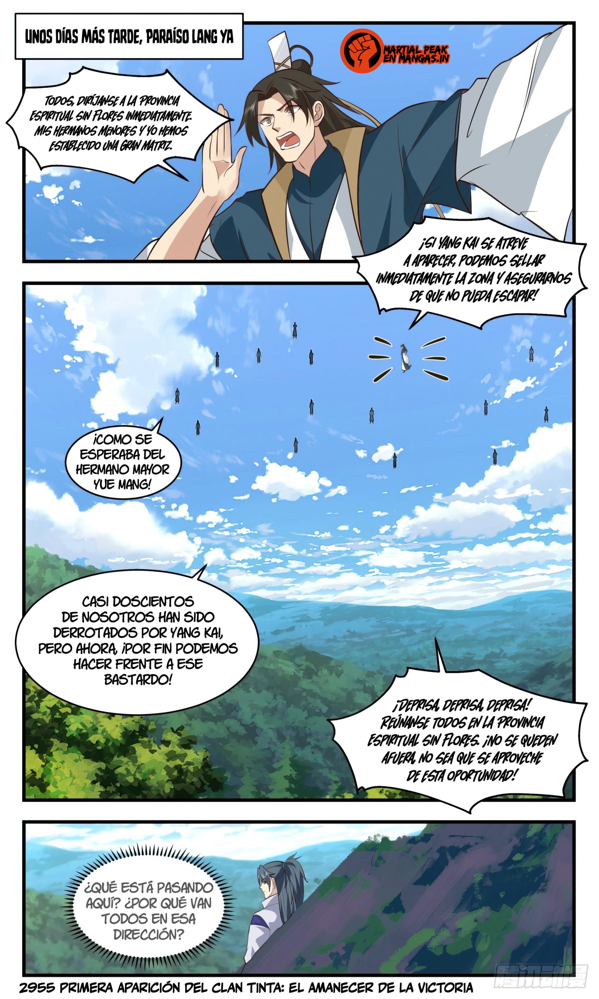 Martial Peak Capitulo 2955 página 2