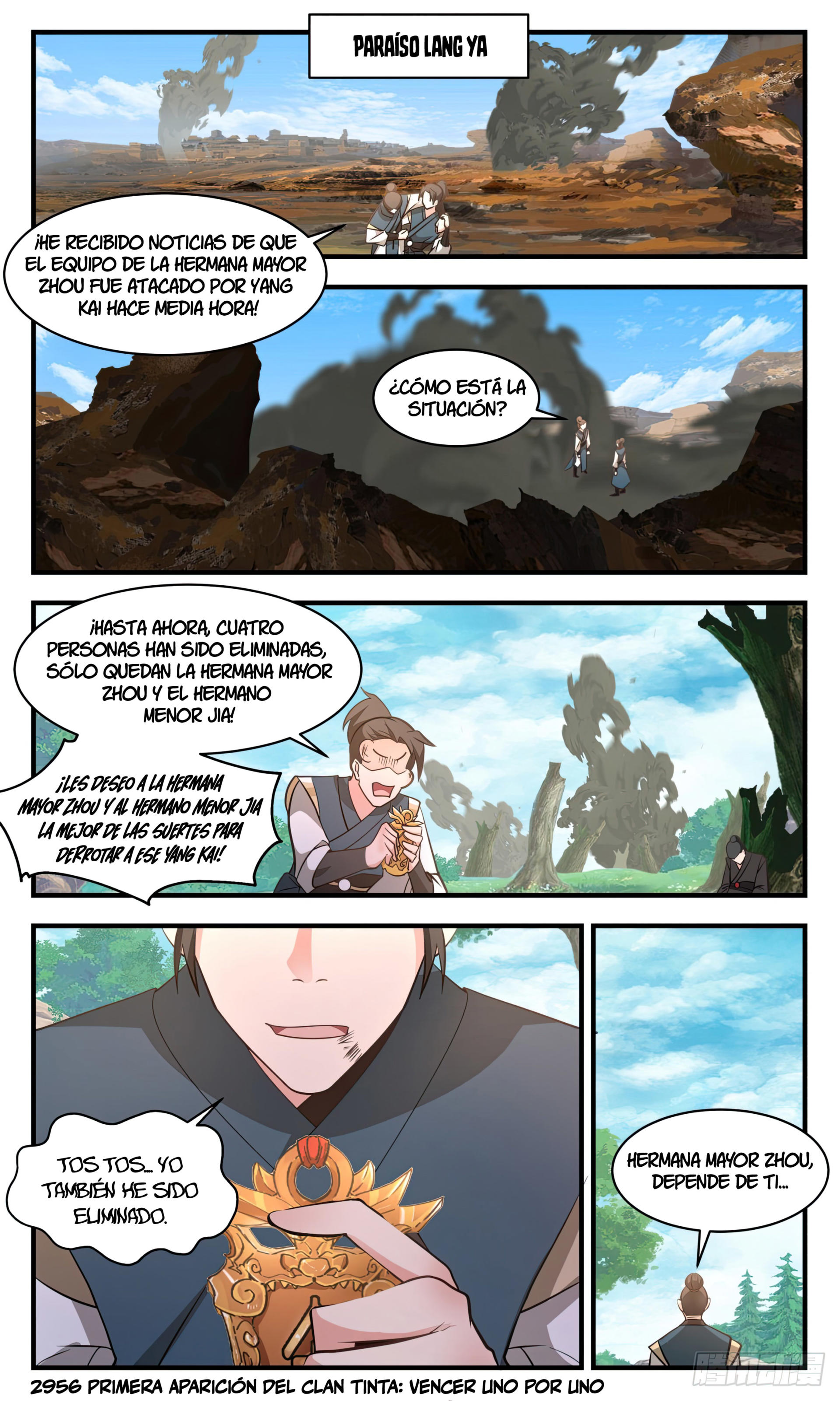 Martial Peak Capitulo 2956 página 2