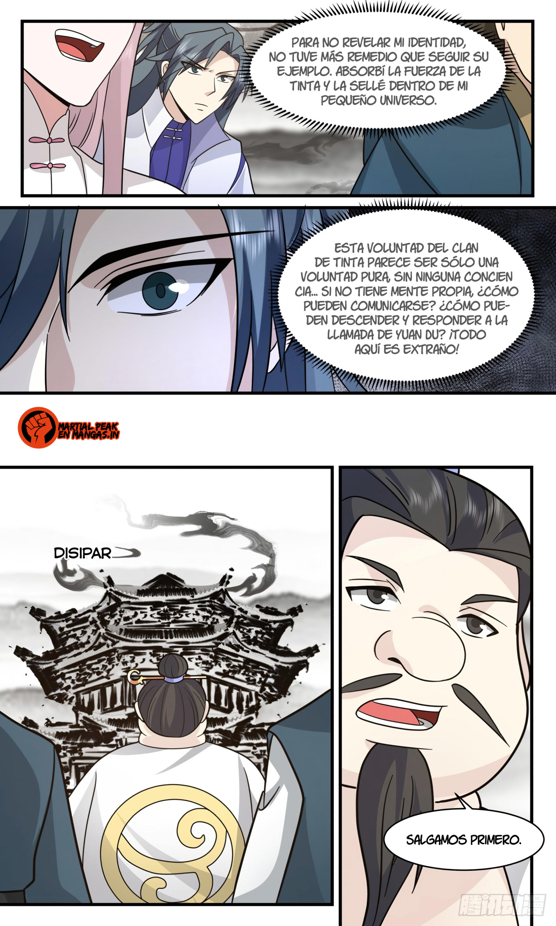 Martial Peak Capitulo 2962 página 3