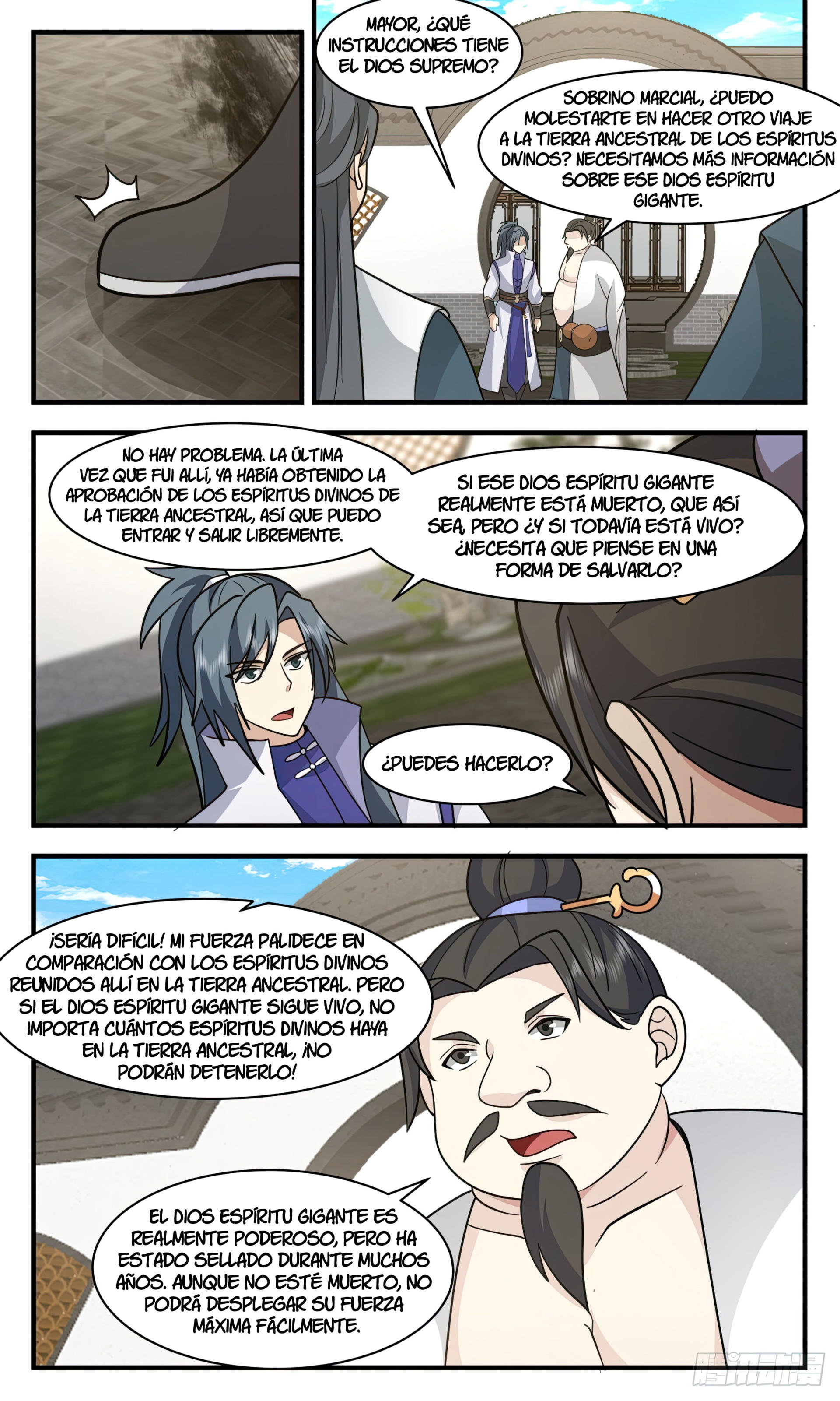 Martial Peak Capitulo 2962 página 4