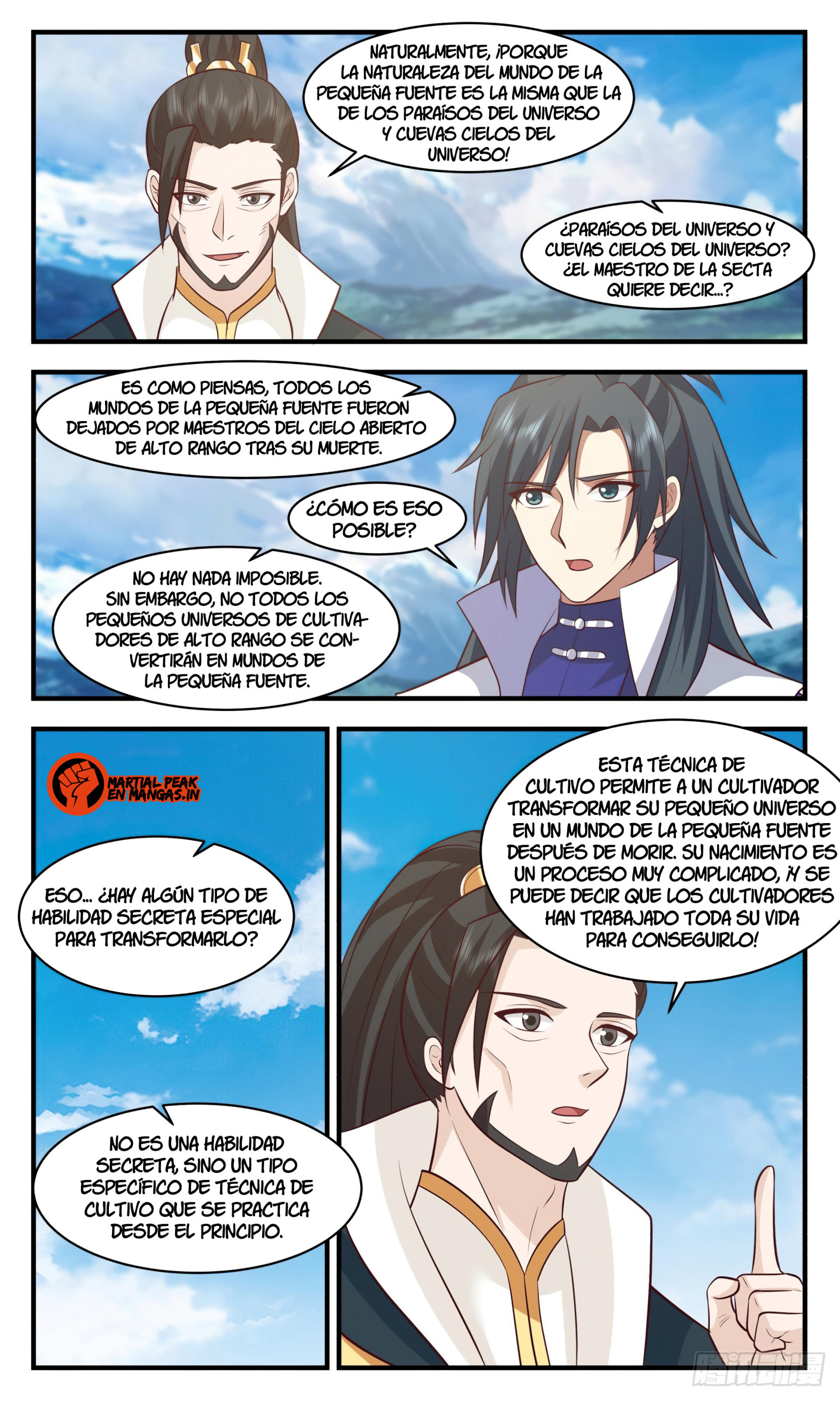 Martial Peak Capitulo 2964 página 10
