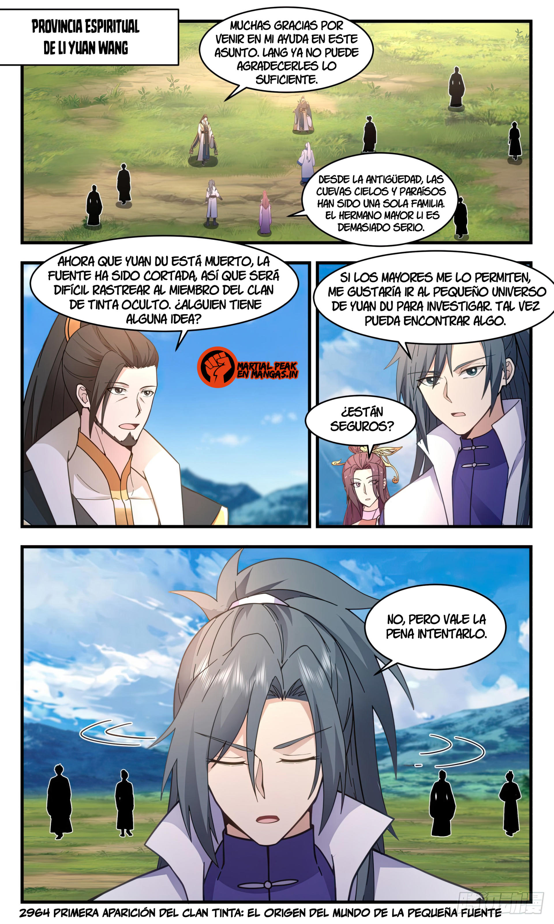 Martial Peak Capitulo 2964 página 2