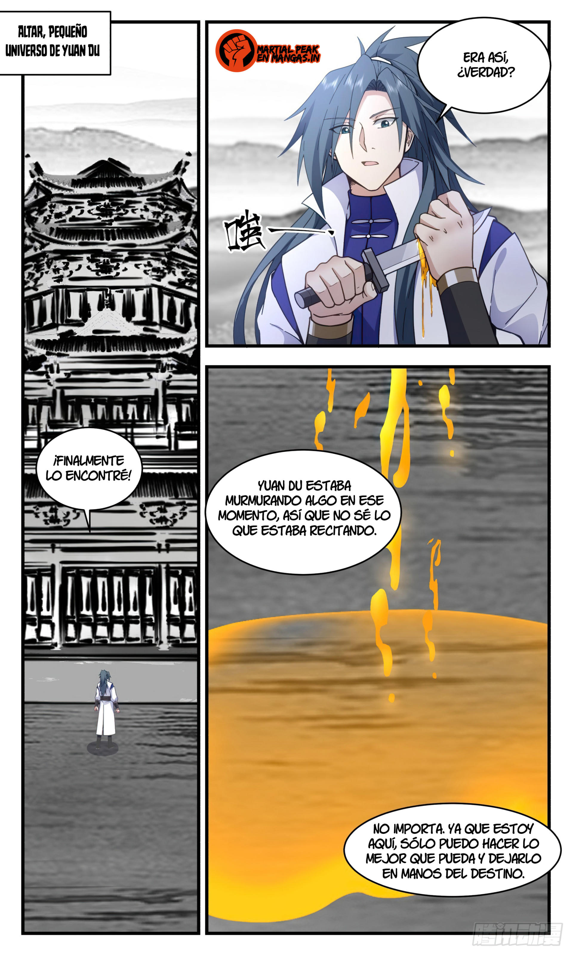 Martial Peak Capitulo 2964 página 3