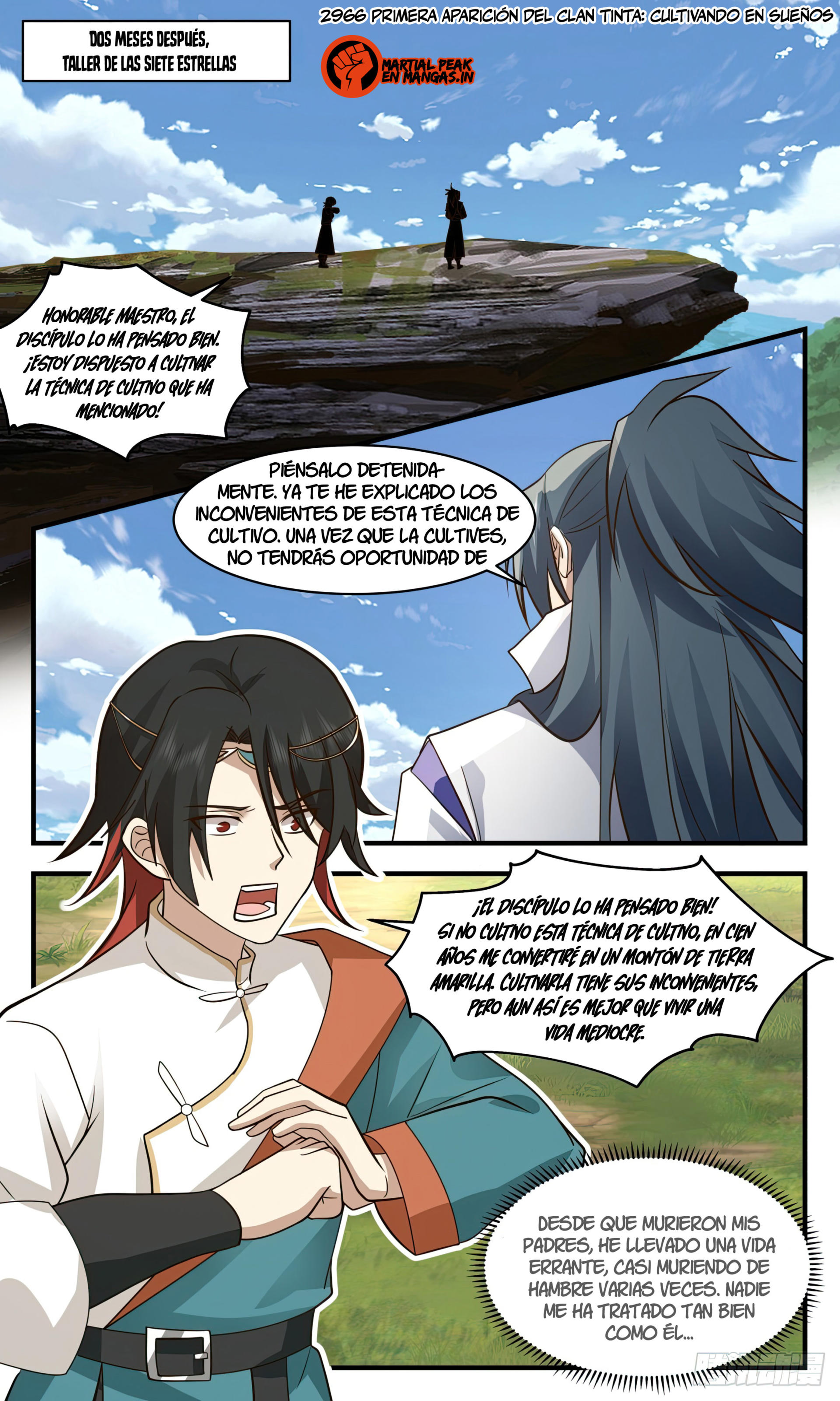 Martial Peak Capitulo 2966 página 2