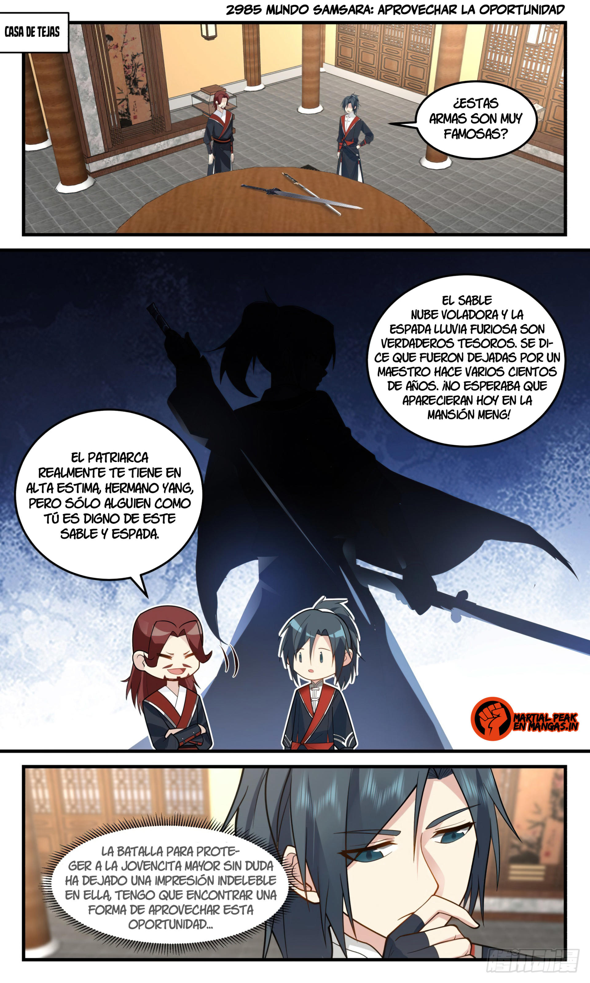 Martial Peak Capitulo 2985 página 2