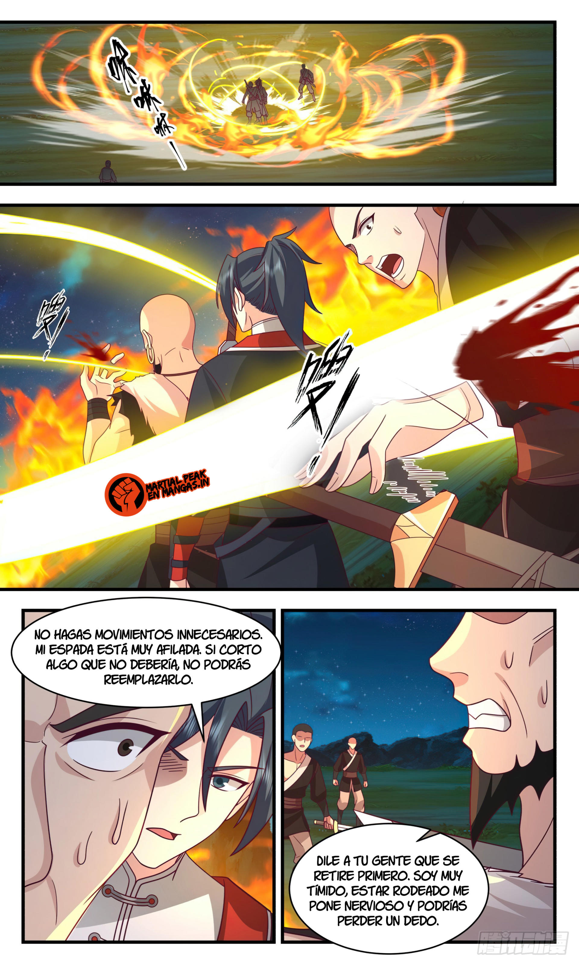 Martial Peak Capitulo 2987 página 3
