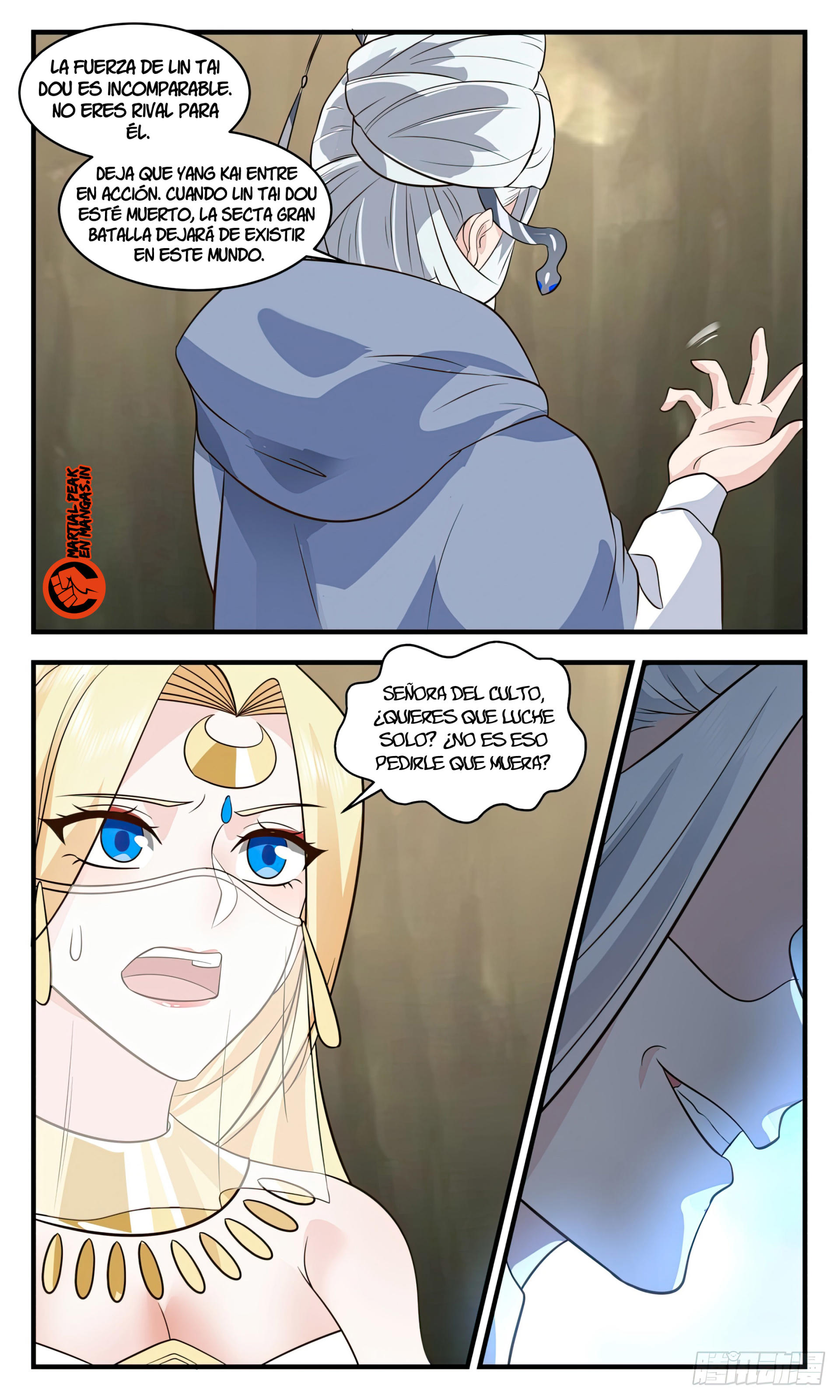 Martial Peak Capitulo 2997 página 9
