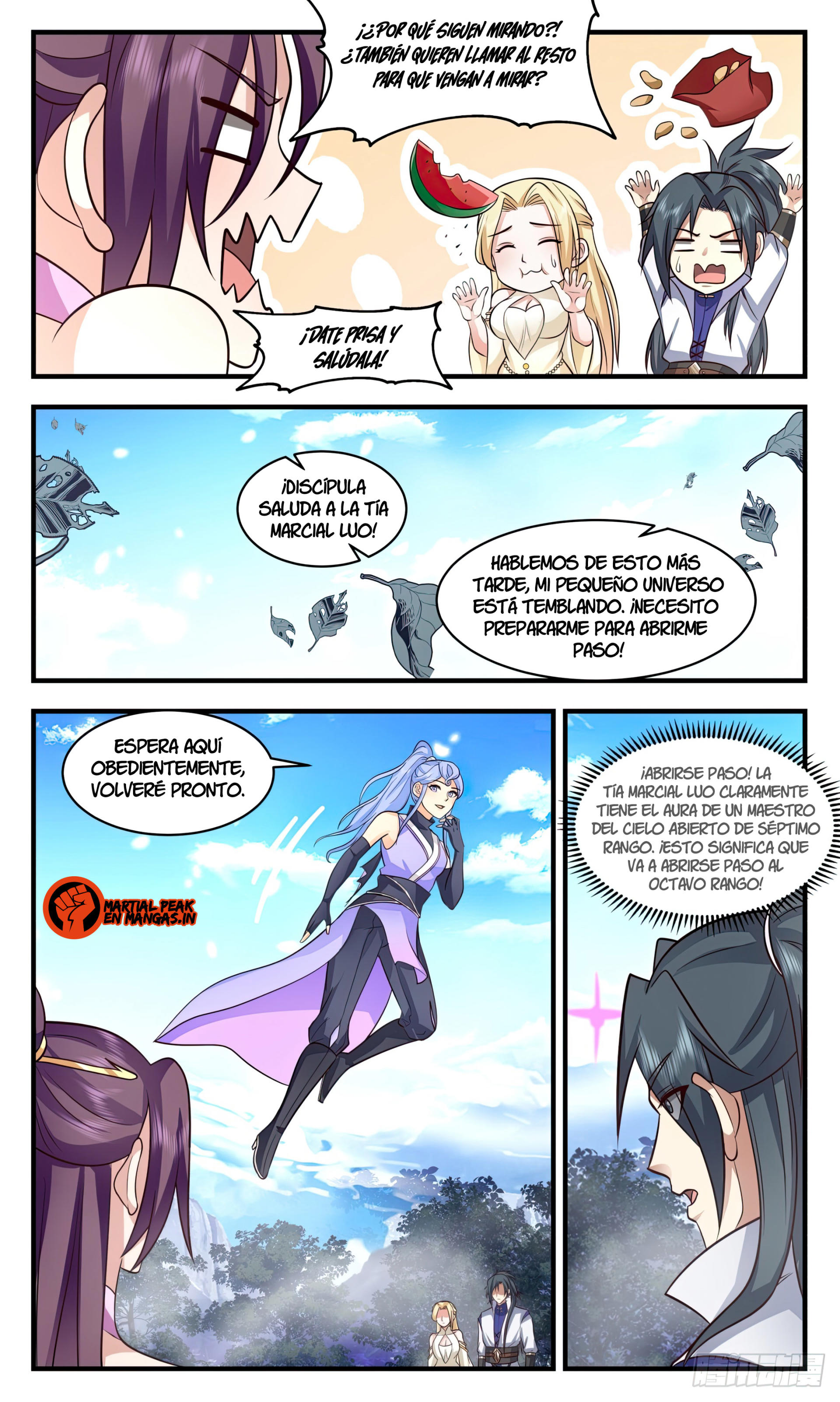 Martial Peak Capitulo 2999 página 6