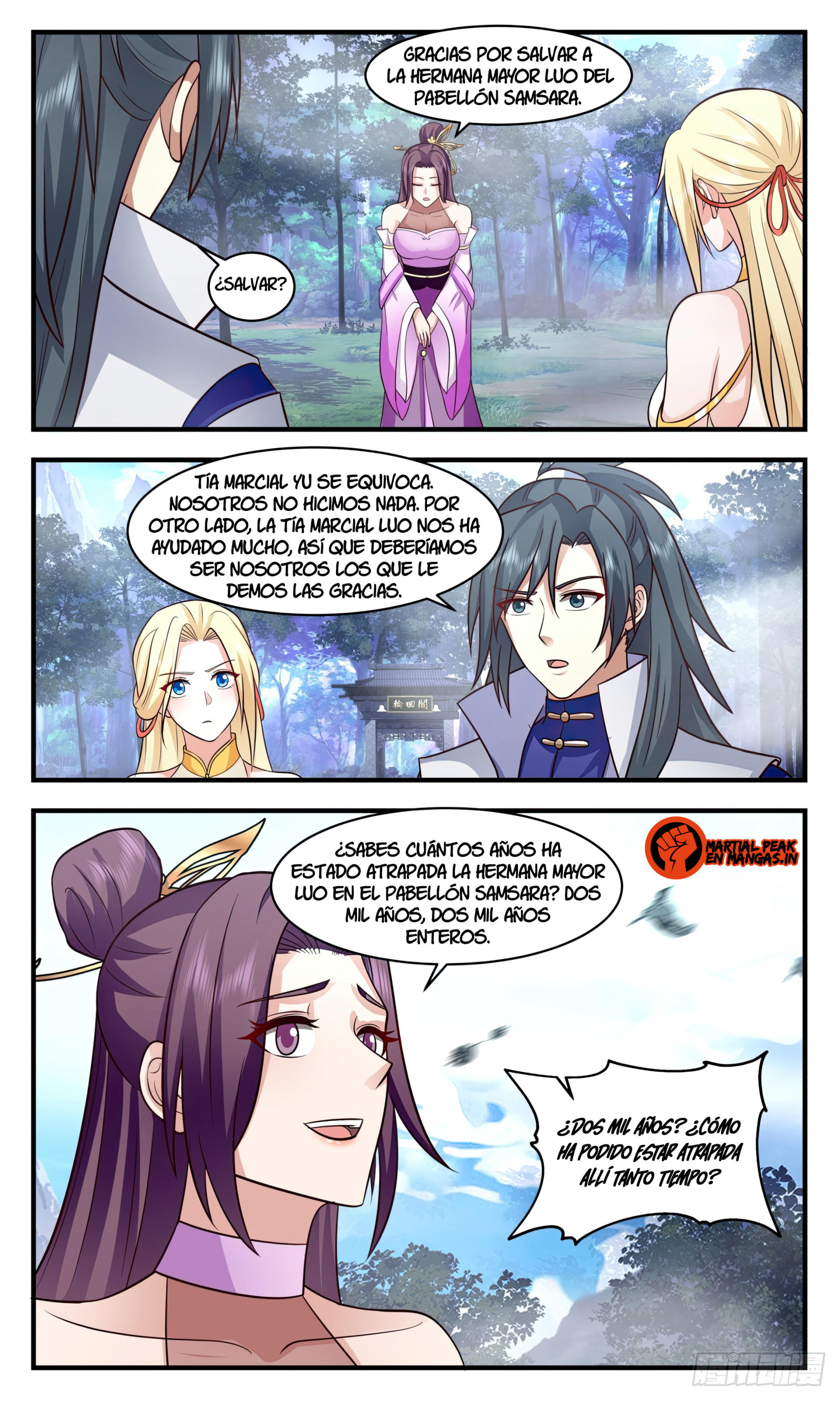 Martial Peak Capitulo 2999 página 7