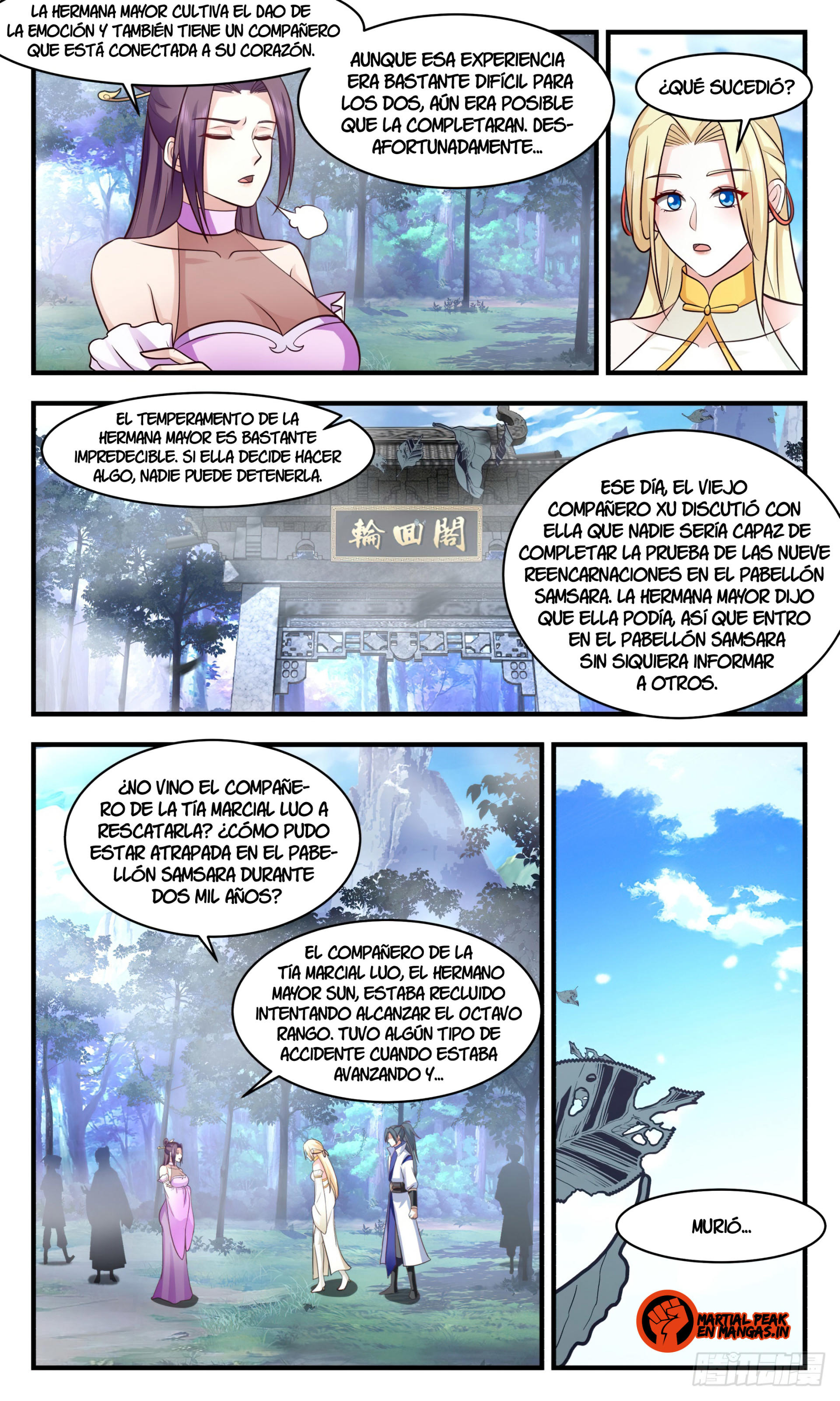 Martial Peak Capitulo 2999 página 8