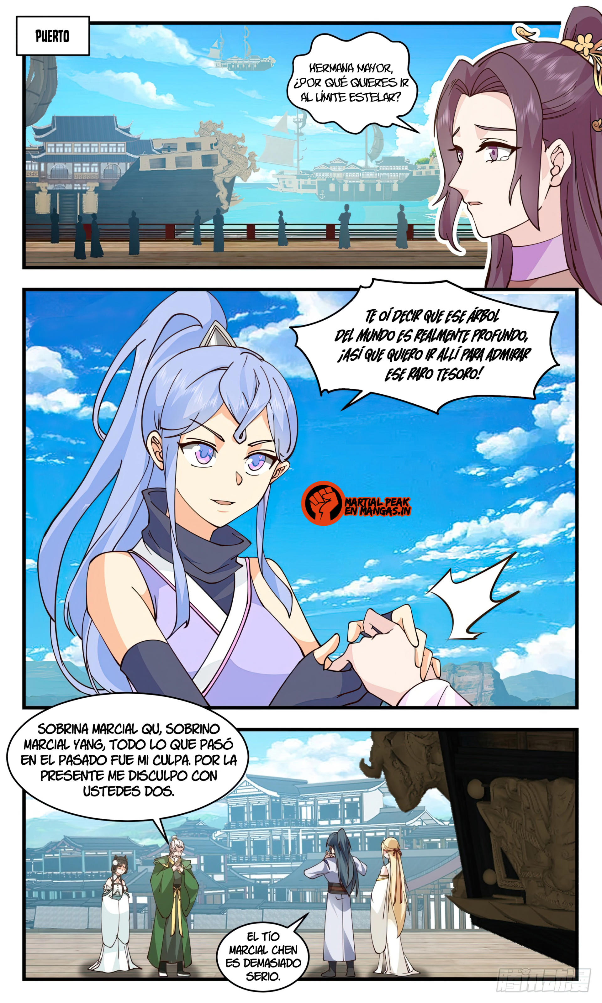 Martial Peak Capitulo 3003 página 6