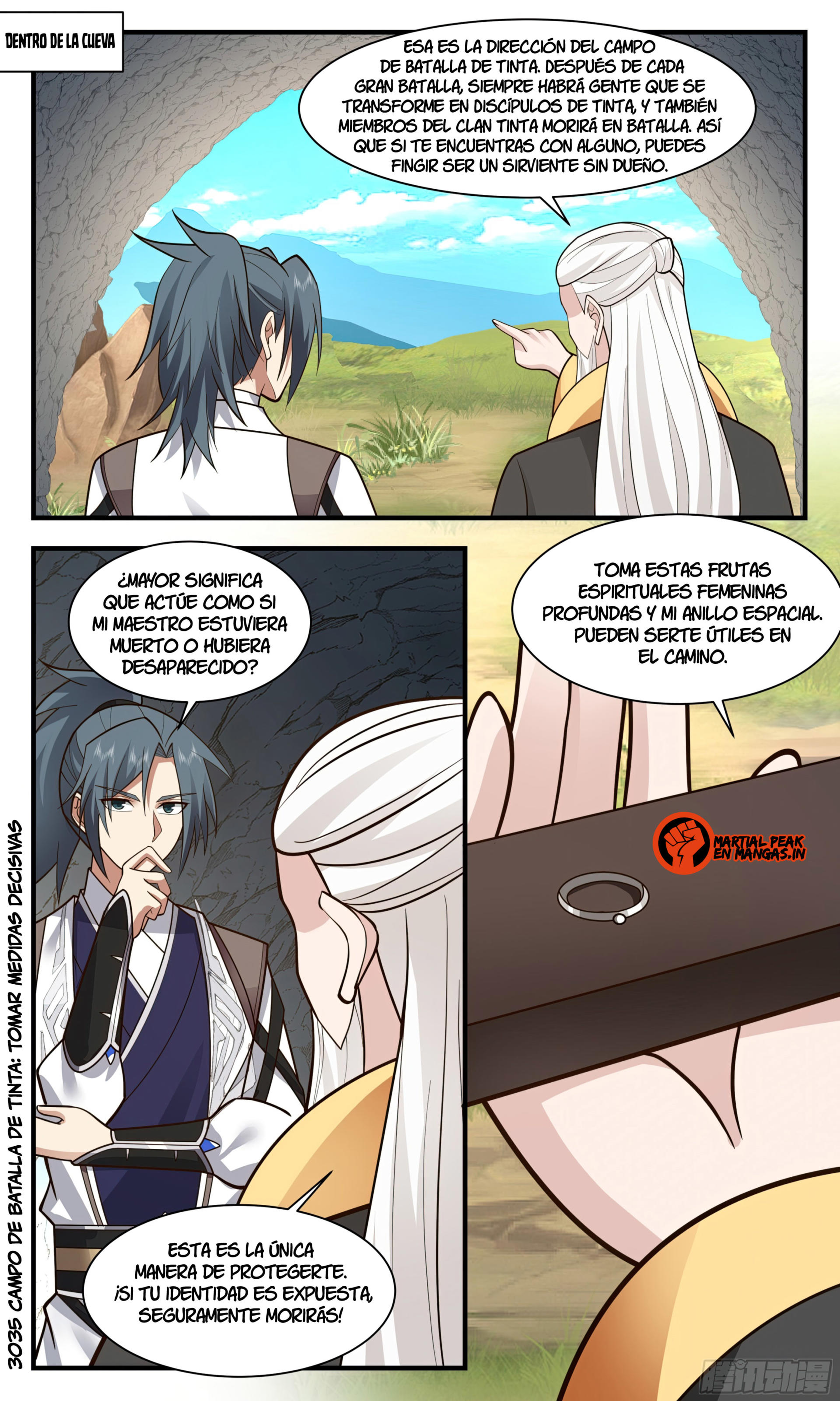Martial Peak Capitulo 3035 página 2