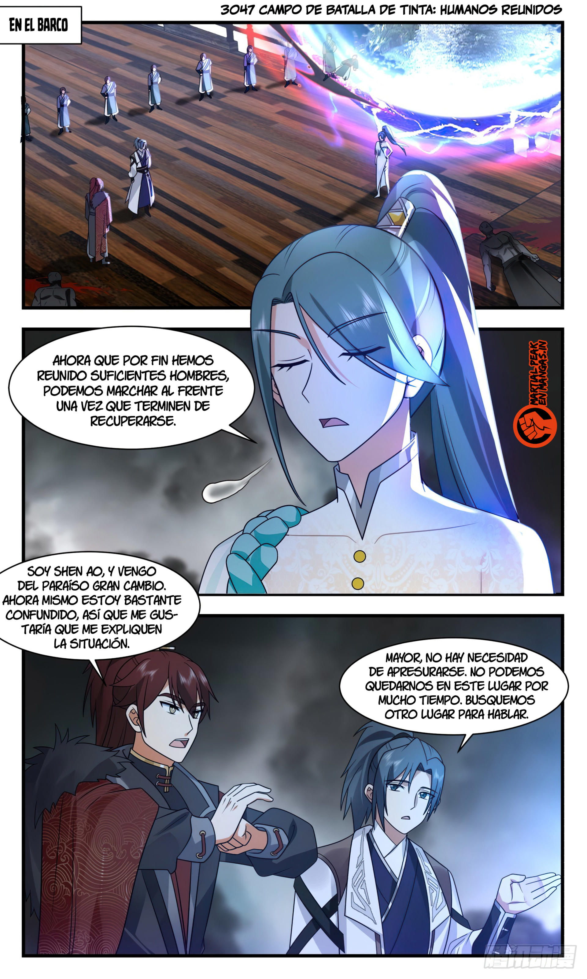 Martial Peak Capitulo 3047 página 2
