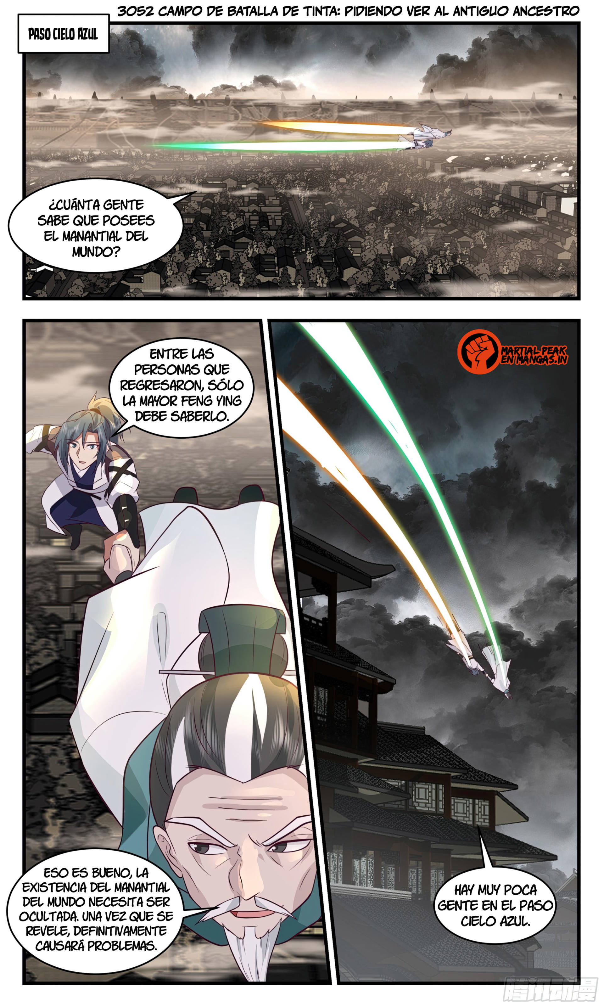 Martial Peak Capitulo 3052 página 2