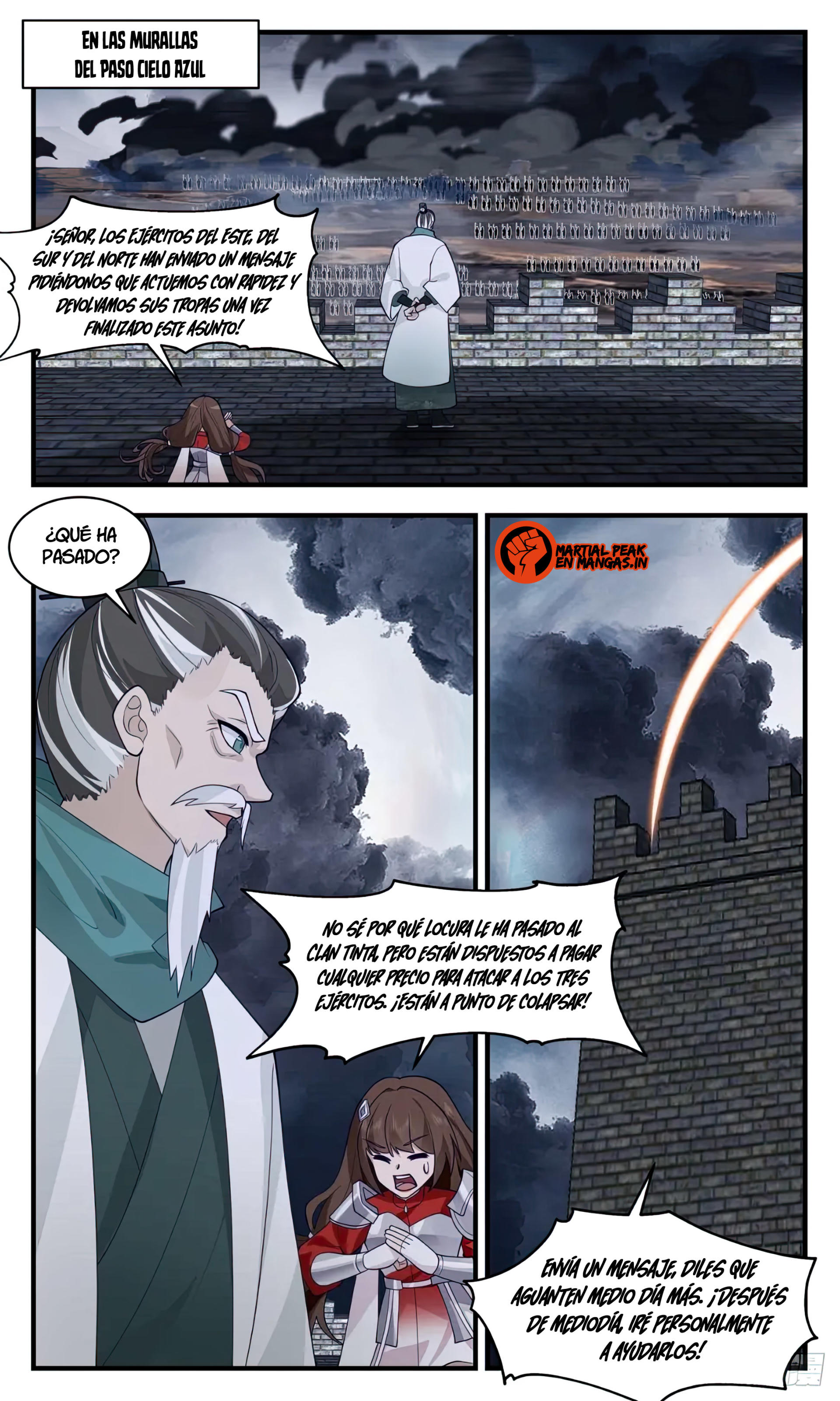 Martial Peak Capitulo 3064 página 10