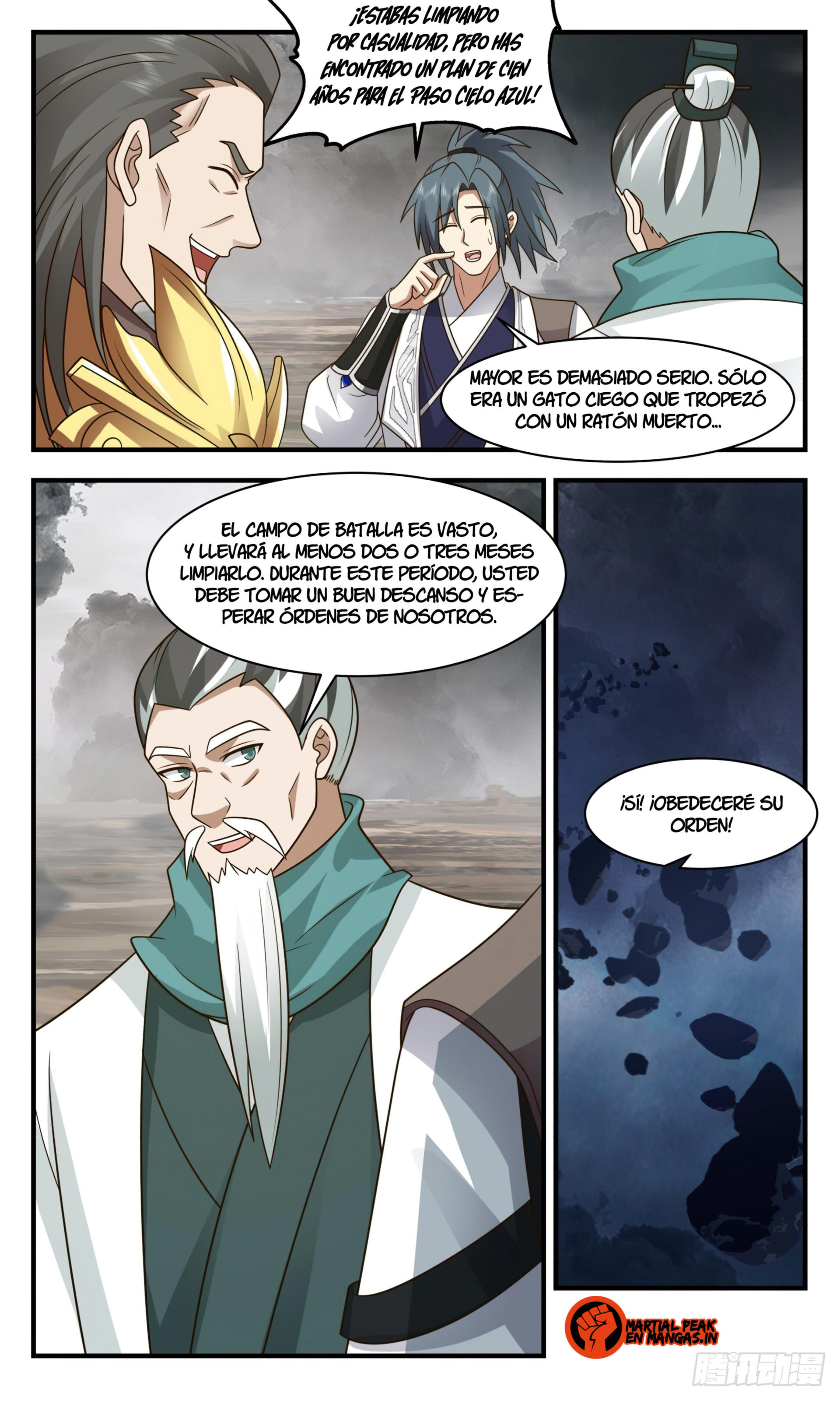 Martial Peak Capitulo 3069 página 6