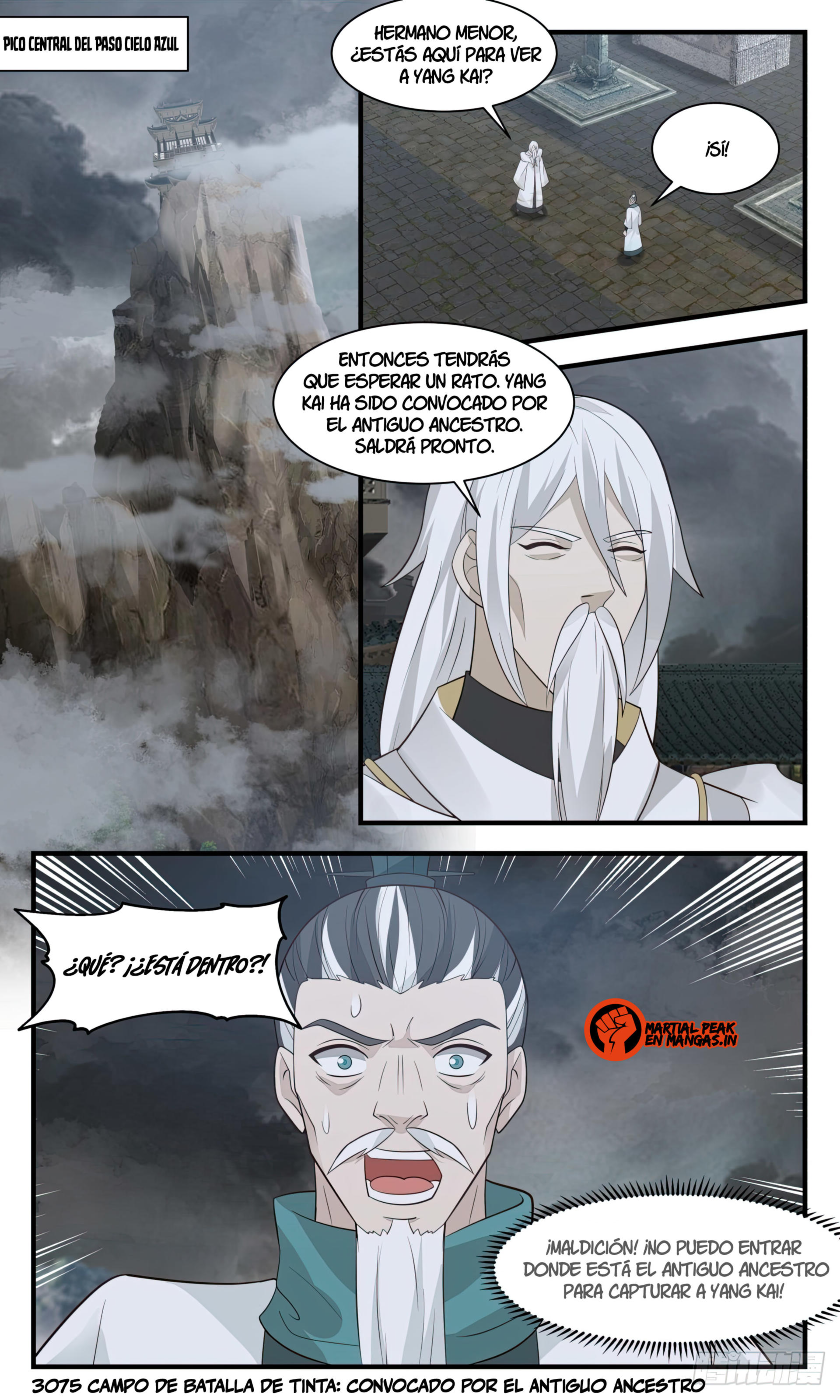 Martial Peak Capitulo 3075 página 2