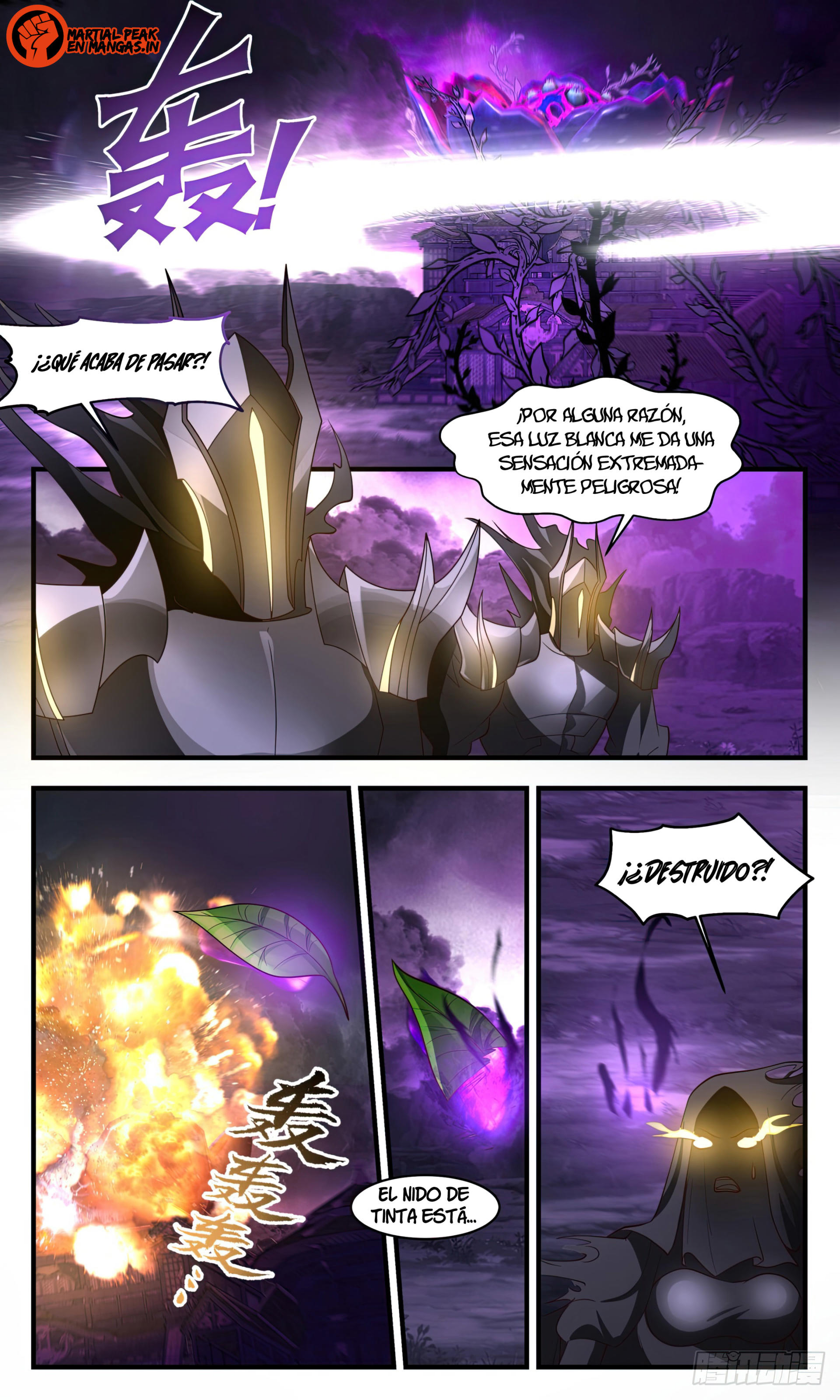 Martial Peak Capitulo 3085 página 3