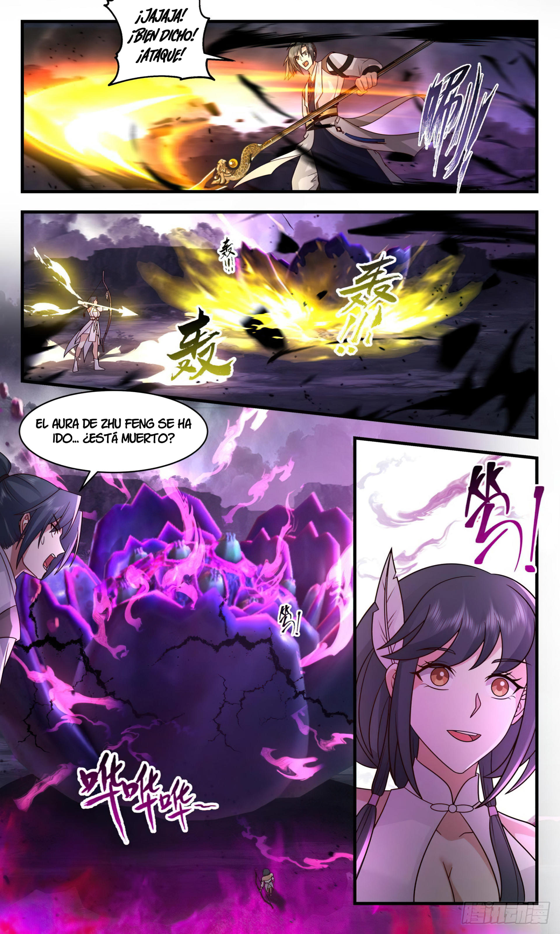 Martial Peak Capitulo 3086 página 3