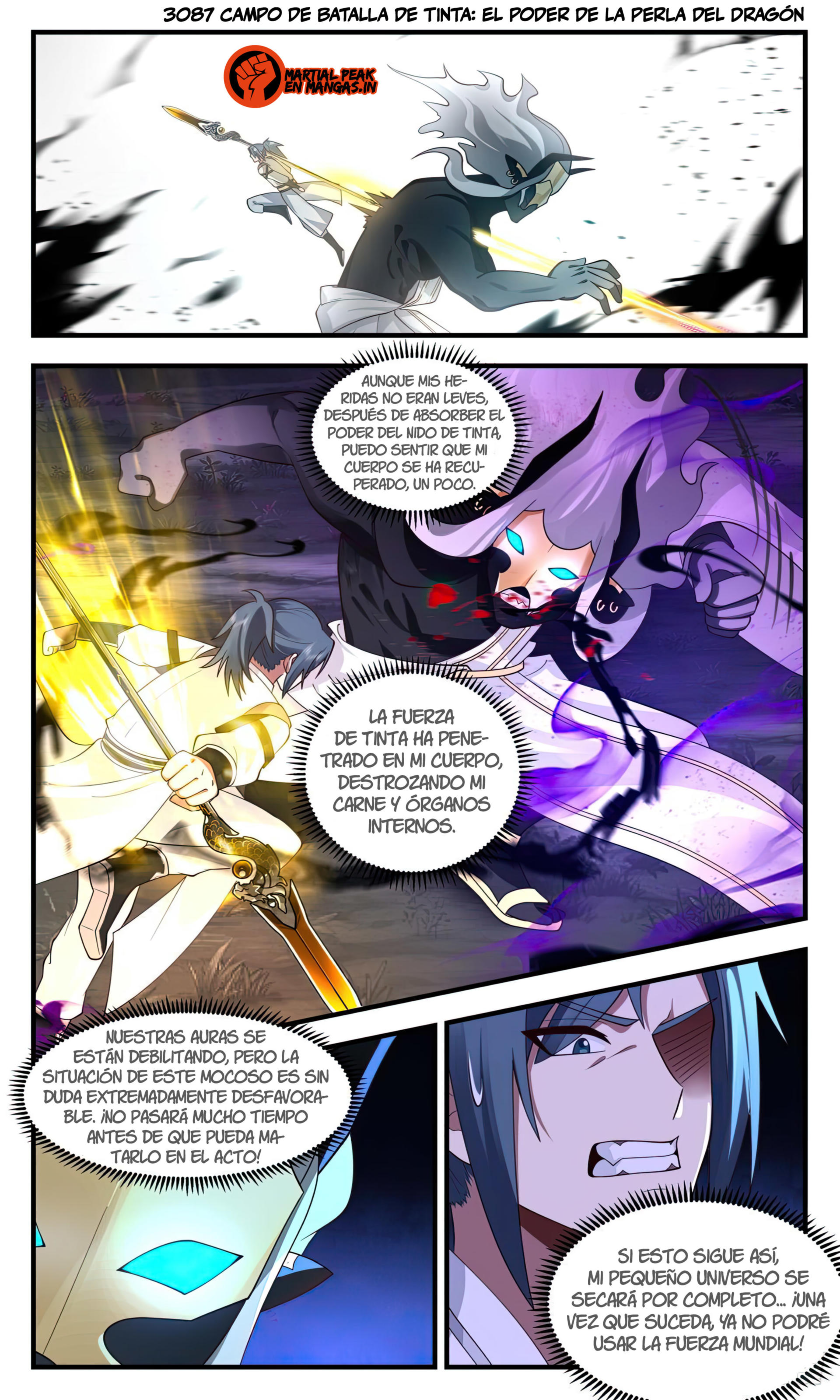 Martial Peak Capitulo 3087 página 2