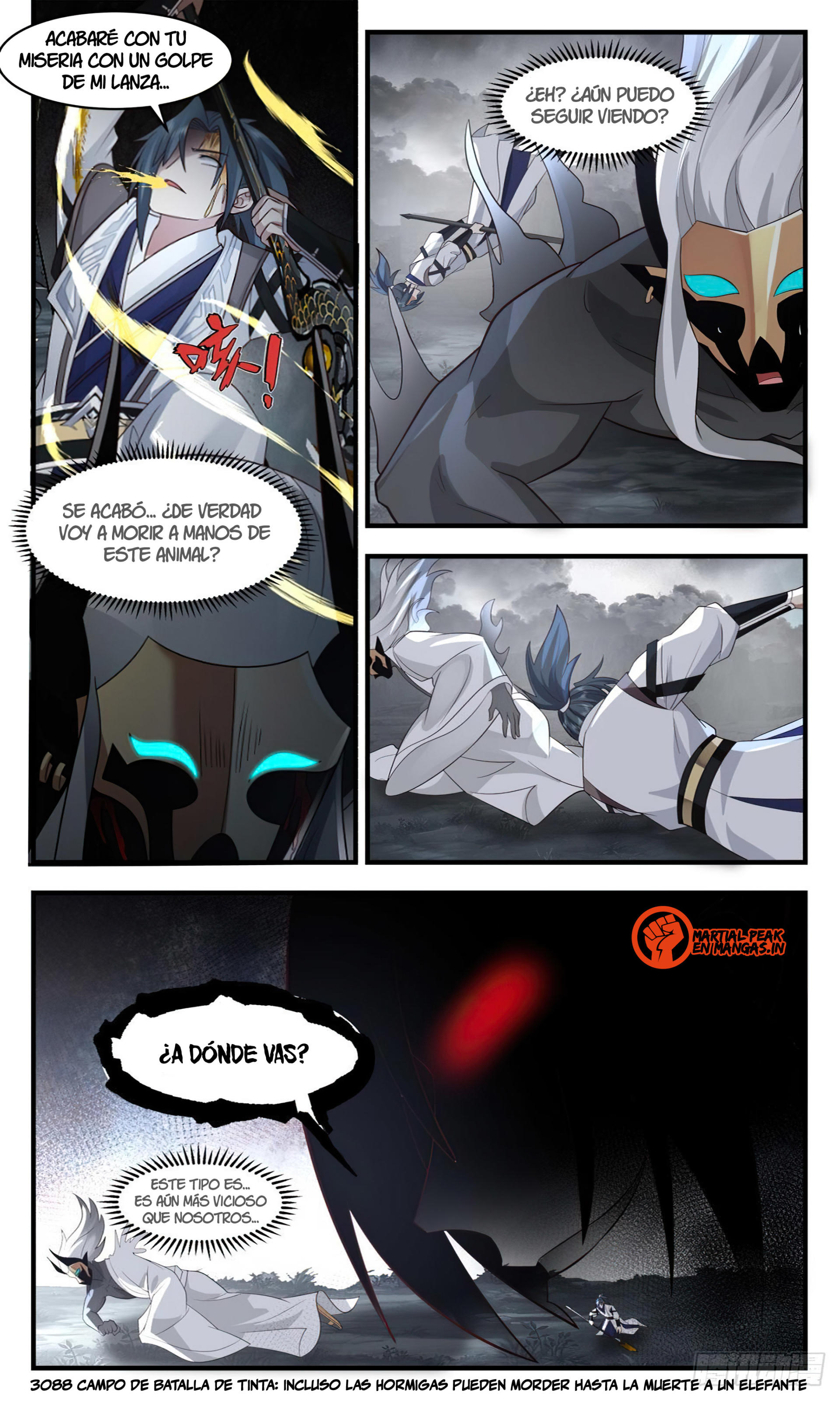 Martial Peak Capitulo 3088 página 2