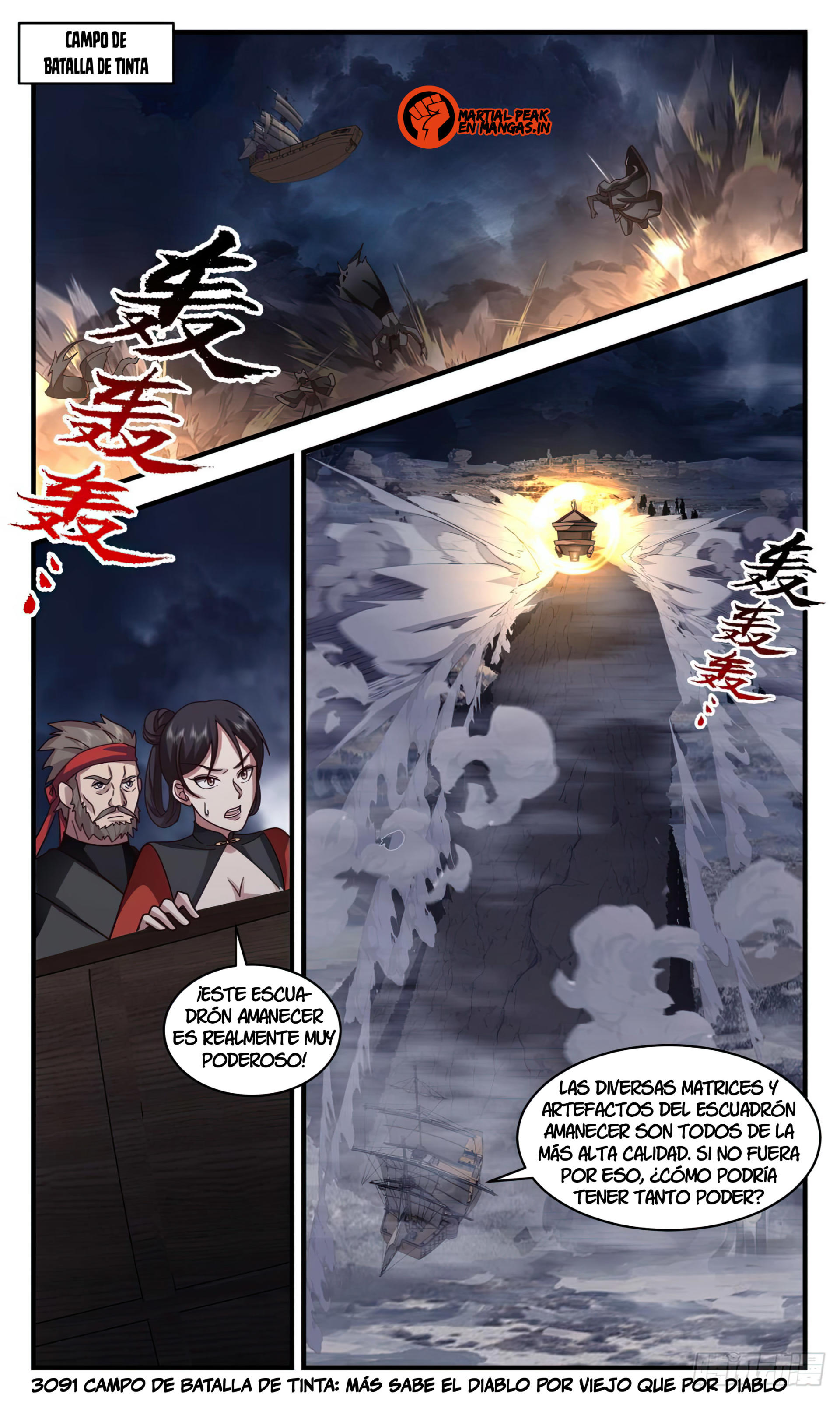 Martial Peak Capitulo 3091 página 2