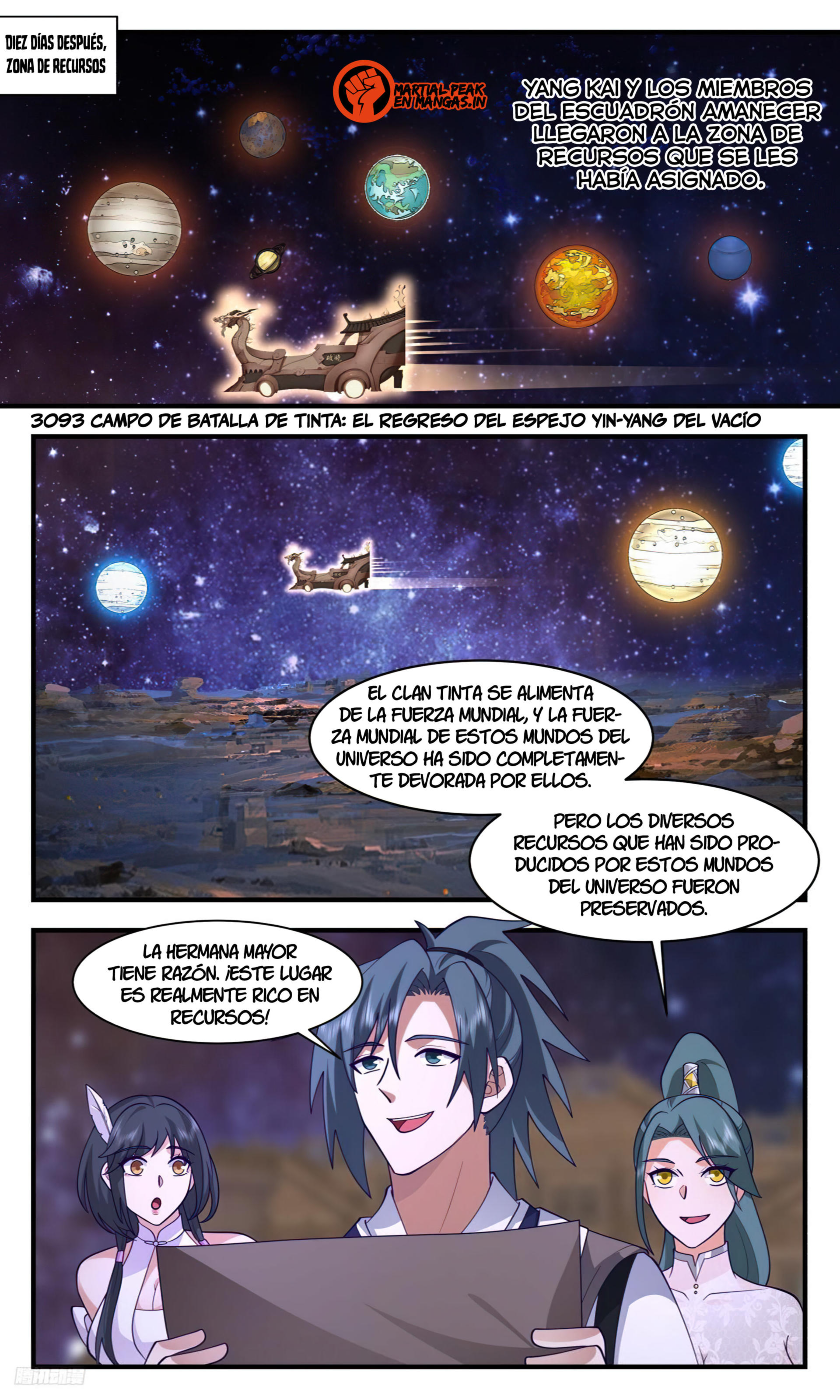Martial Peak Capitulo 3093 página 2