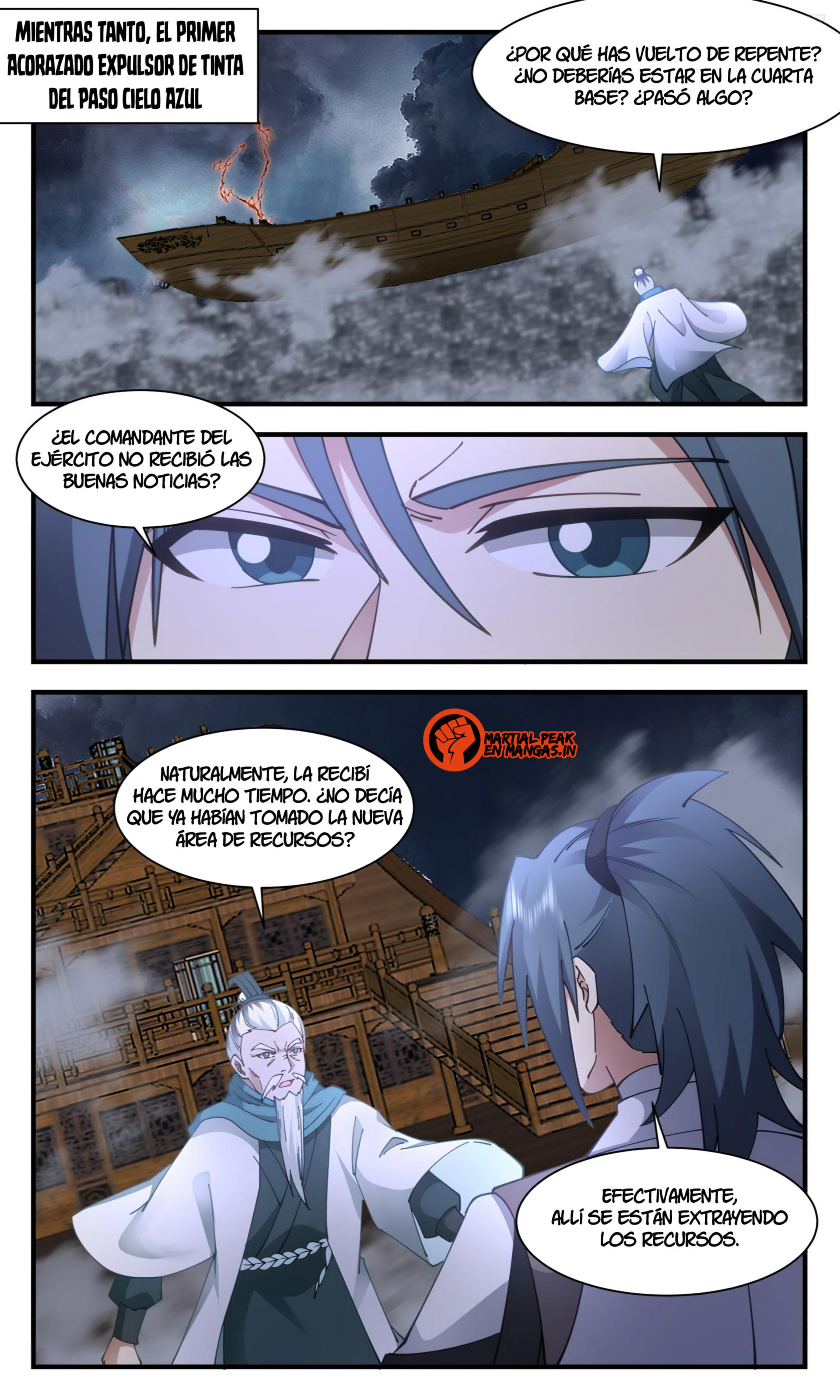 Martial Peak Capitulo 3093 página 8