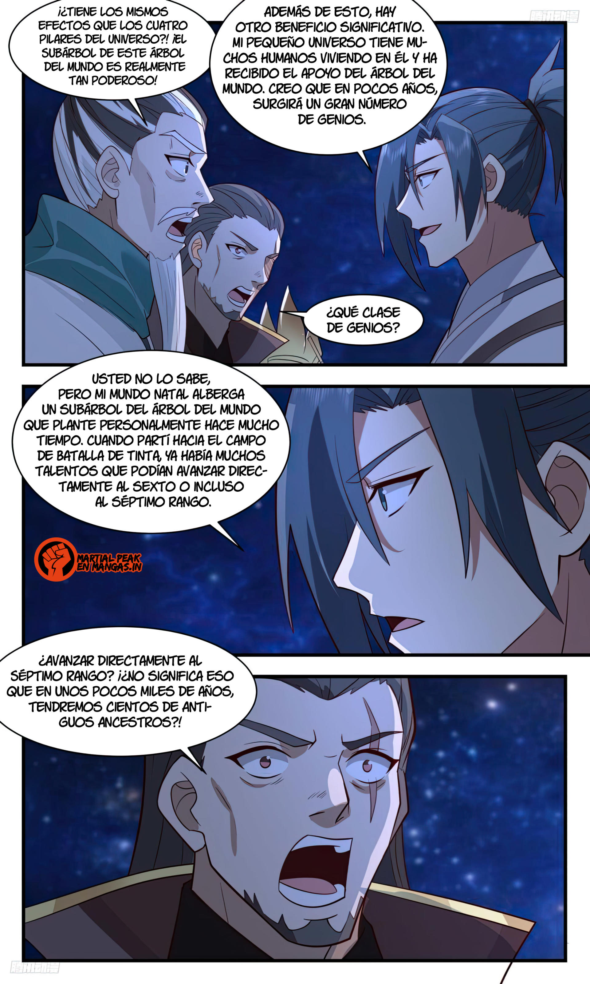 Martial Peak Capitulo 3097 página 10