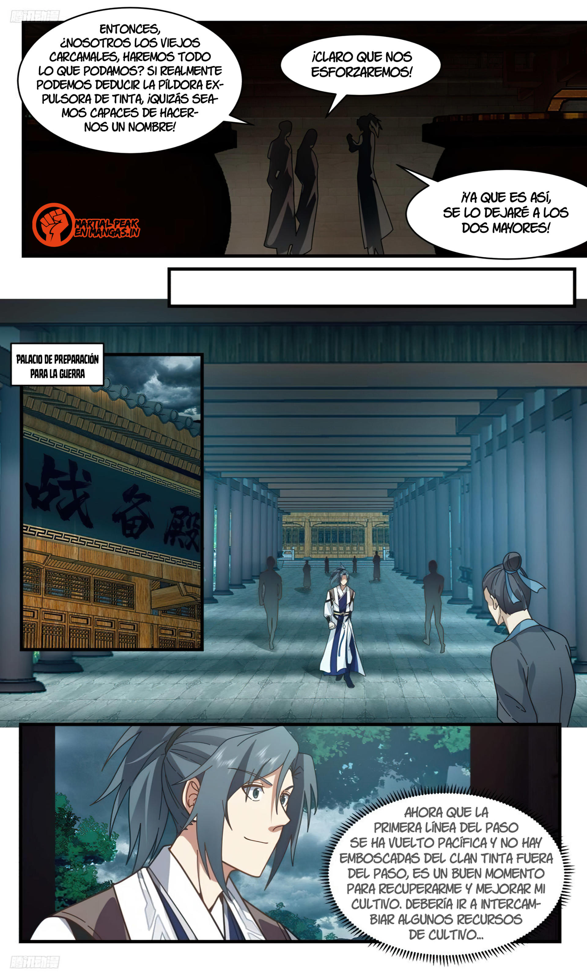 Martial Peak Capitulo 3099 página 9