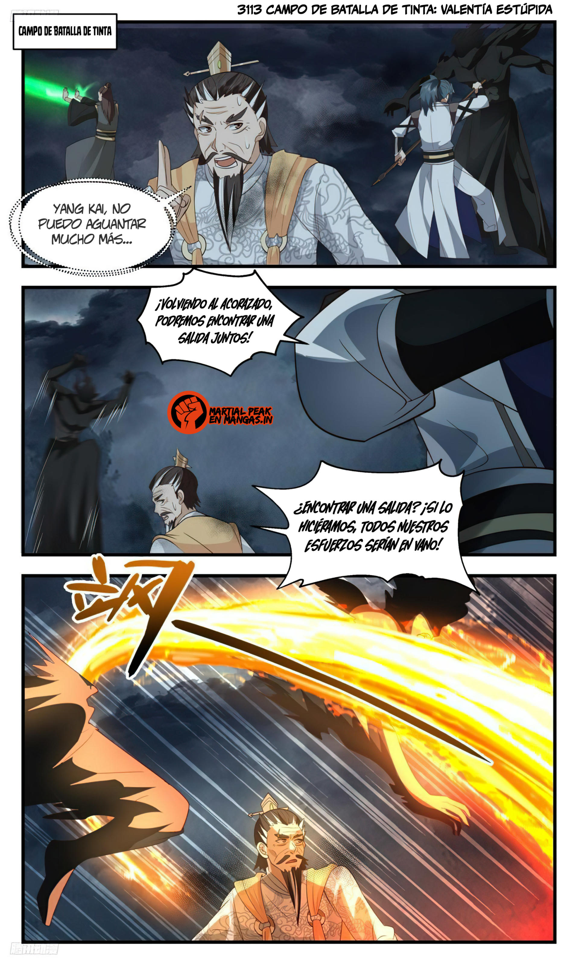Martial Peak Capitulo 3113 página 2