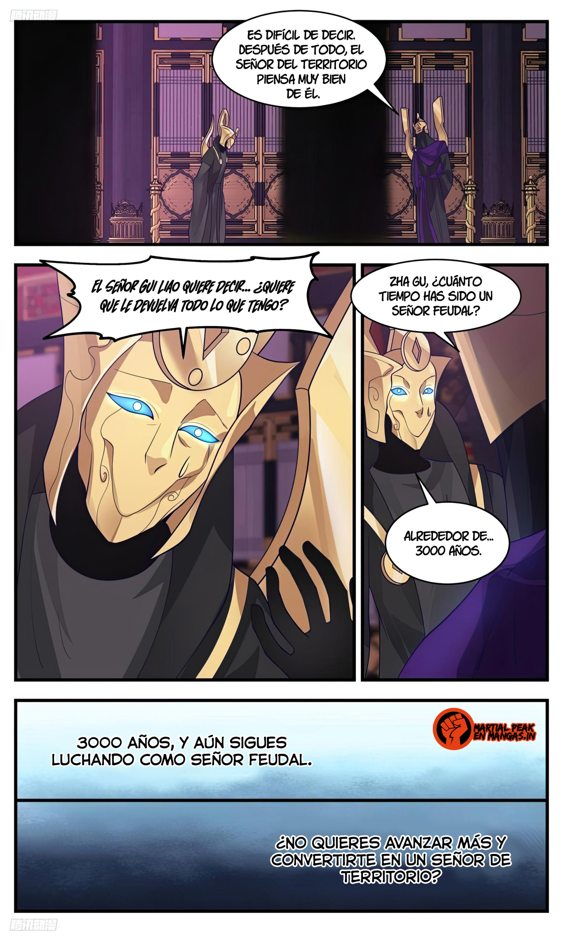 Martial Peak Capitulo 3122 página 8