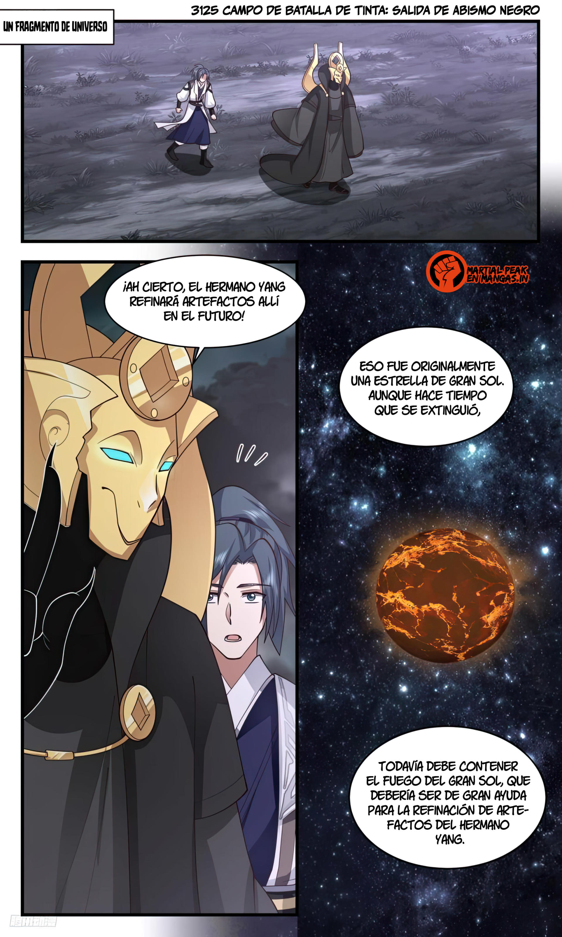 Martial Peak Capitulo 3125 página 2