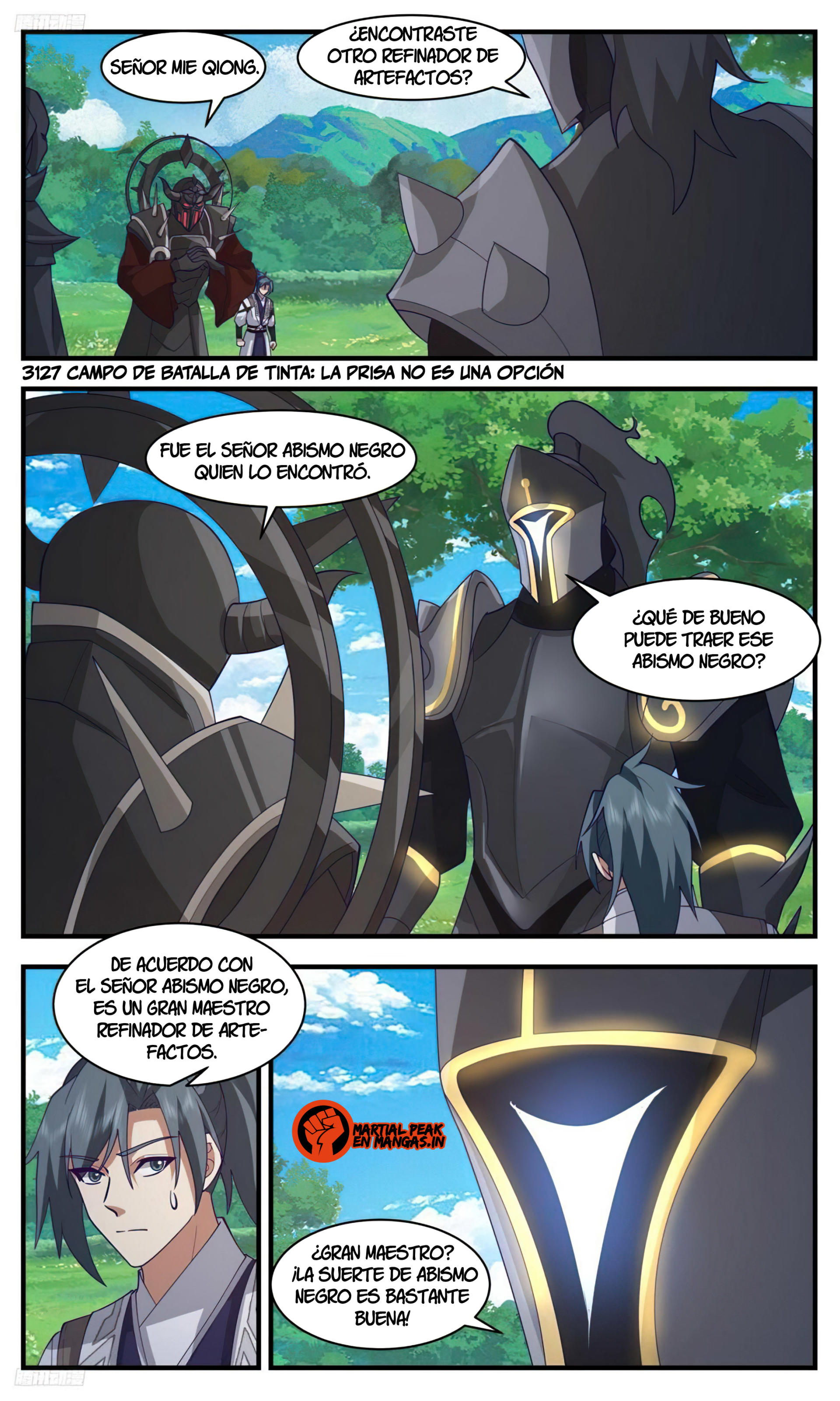 Martial Peak Capitulo 3127 página 2