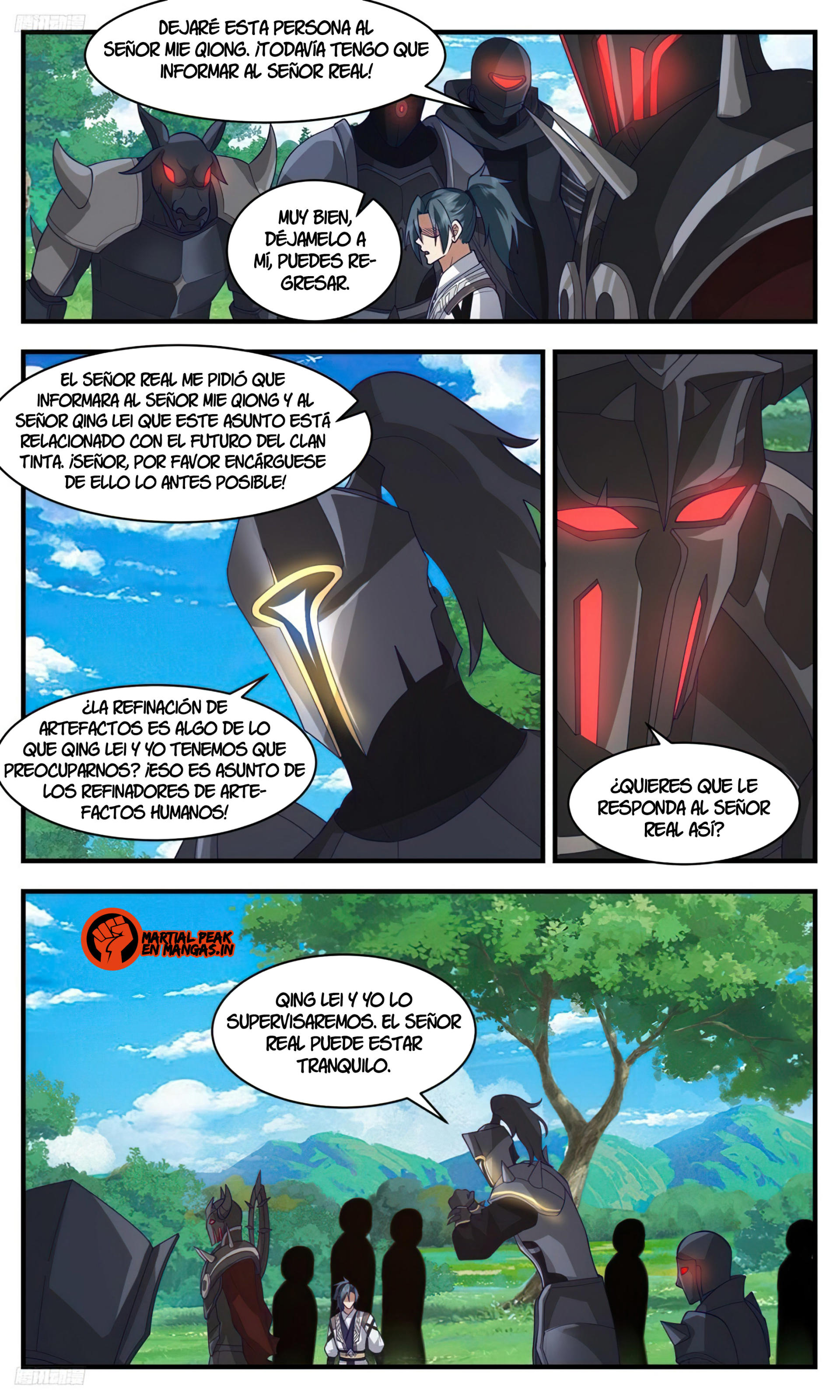 Martial Peak Capitulo 3127 página 3
