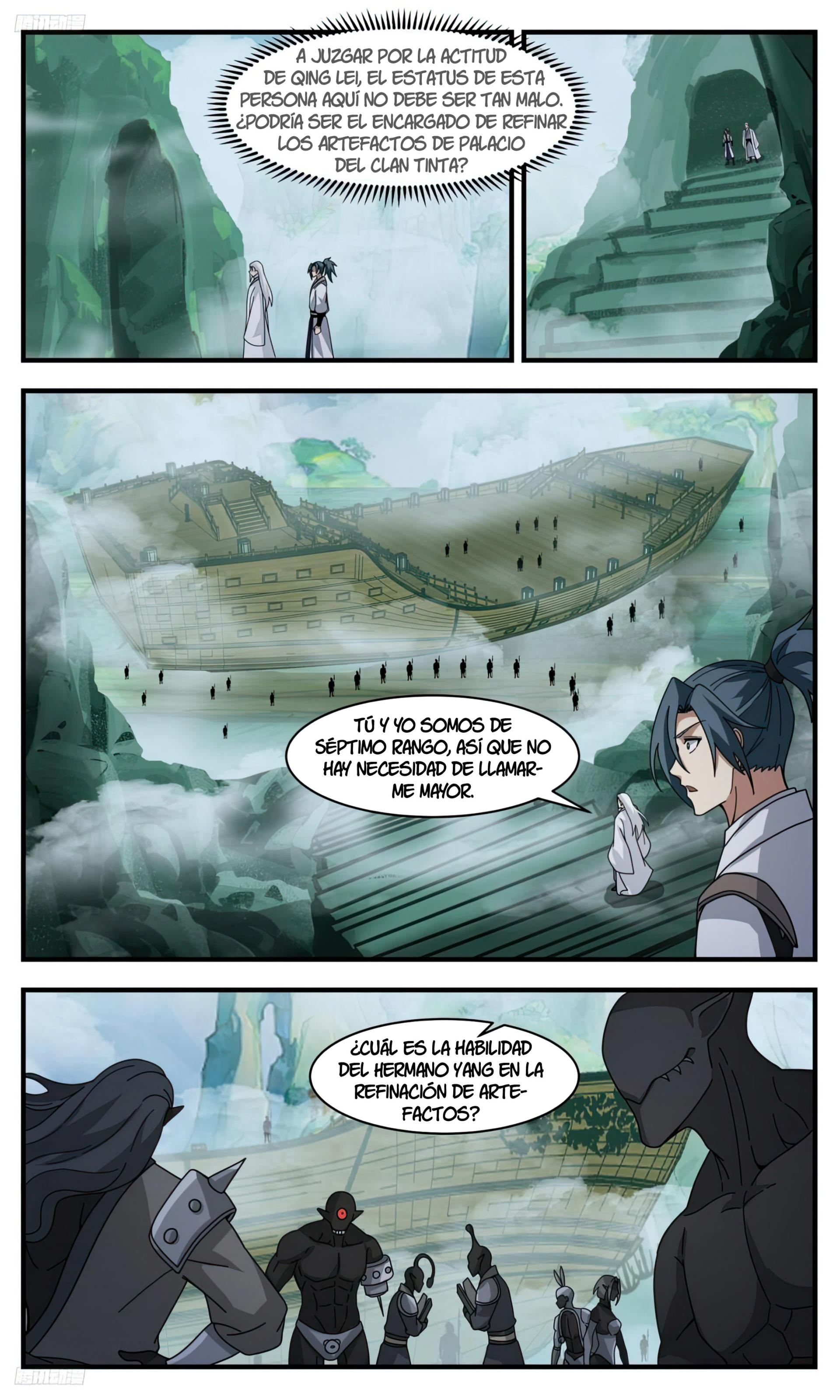 Martial Peak Capitulo 3127 página 8