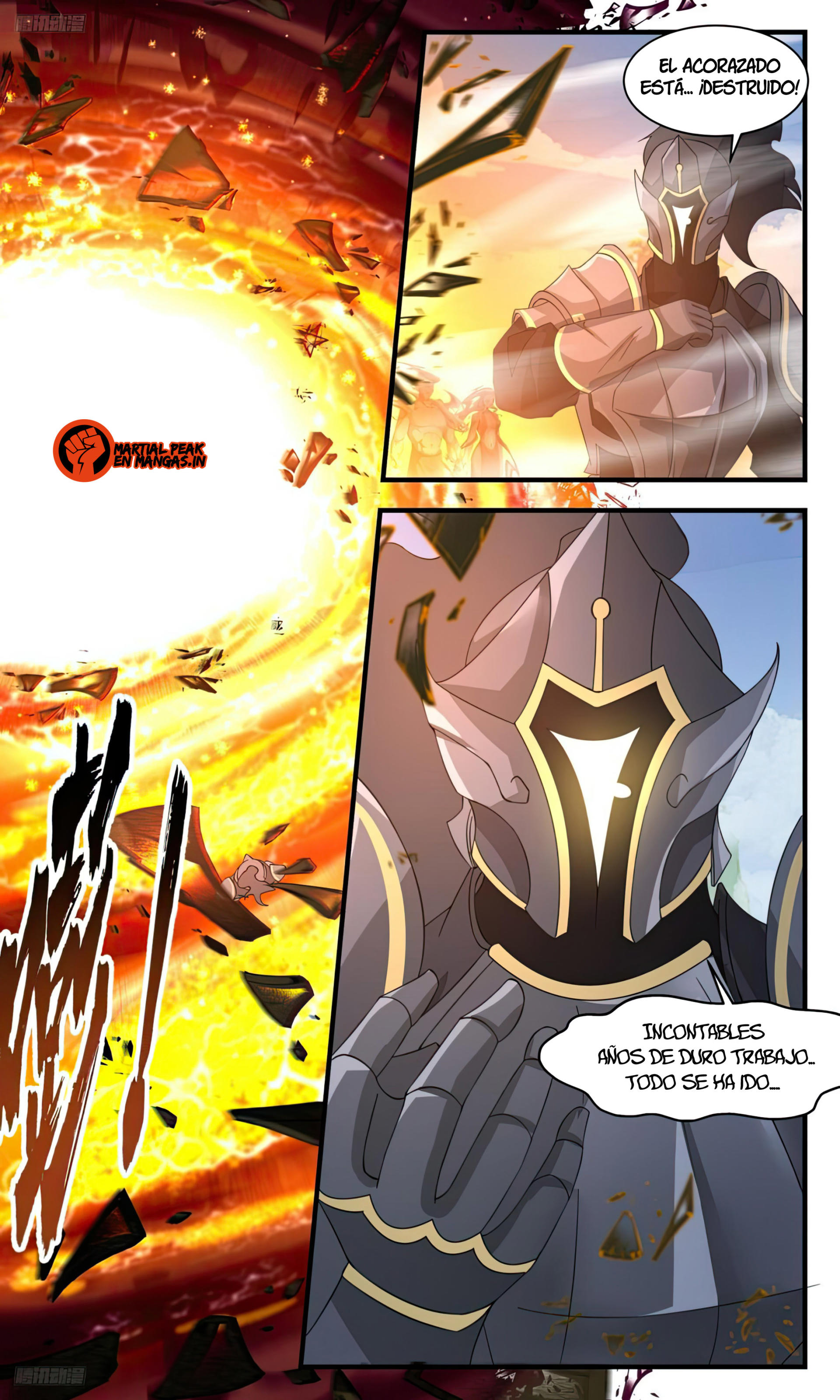 Martial Peak Capitulo 3131 página 8