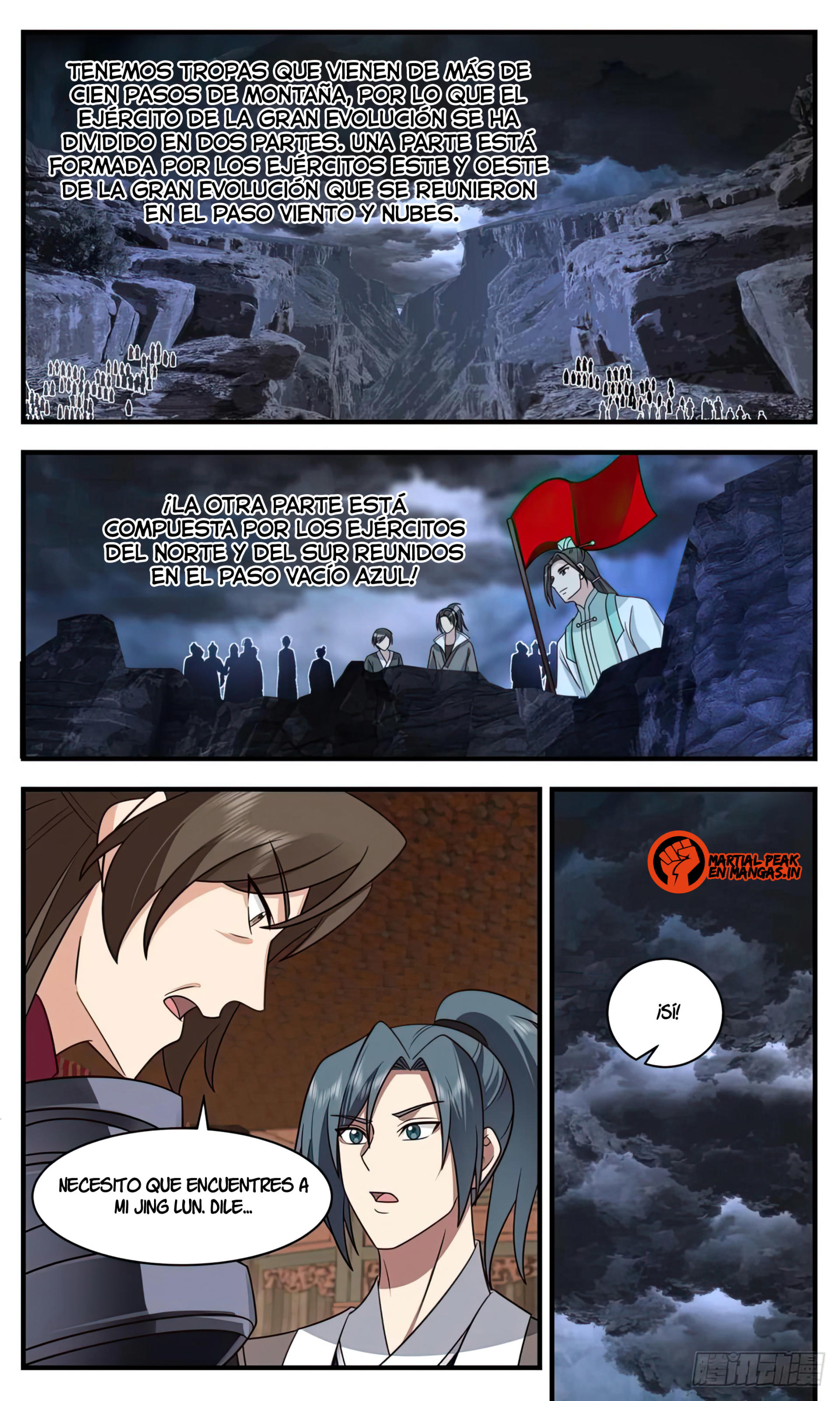 Martial Peak Capitulo 3161 página 10