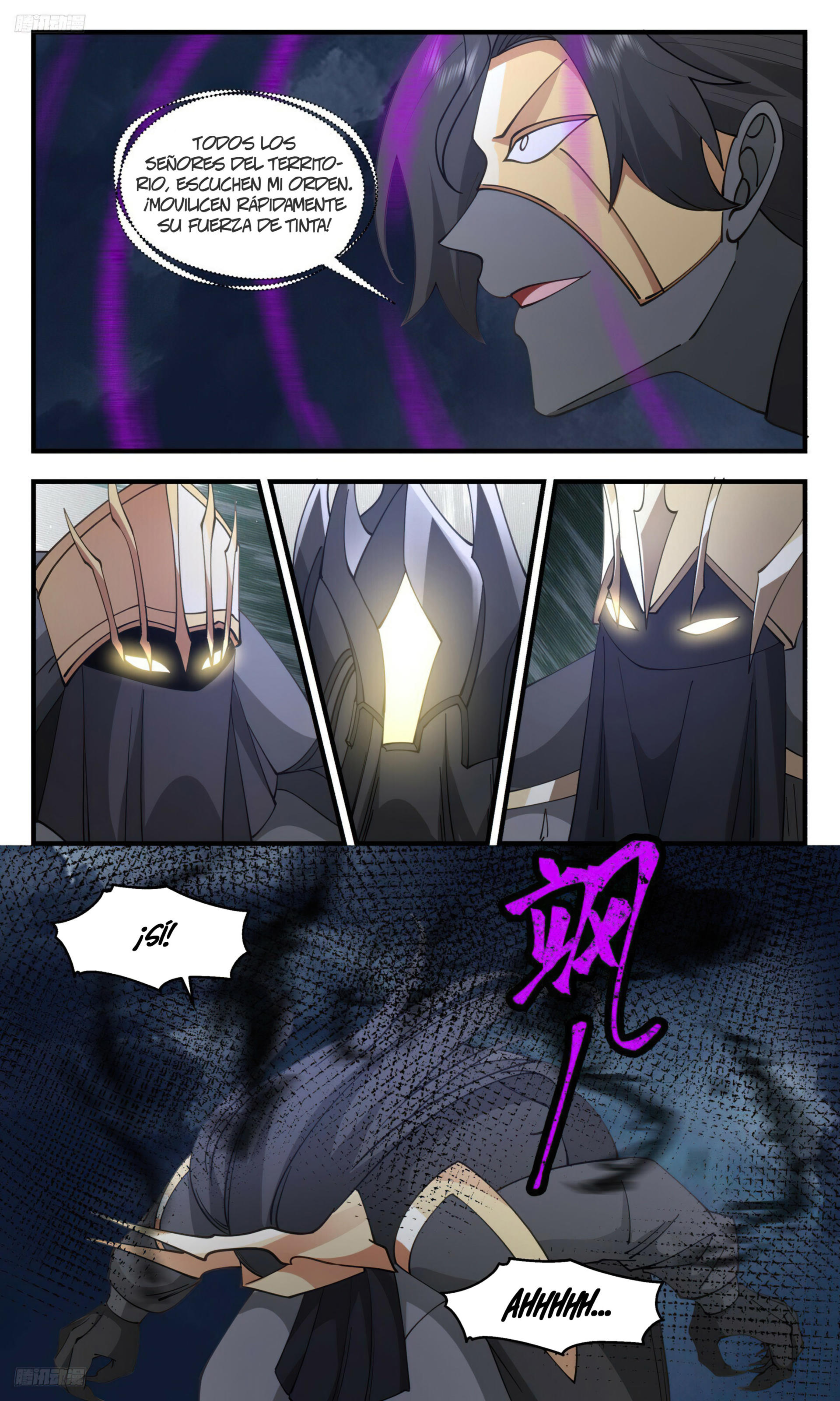 Martial Peak Capitulo 3194 página 3