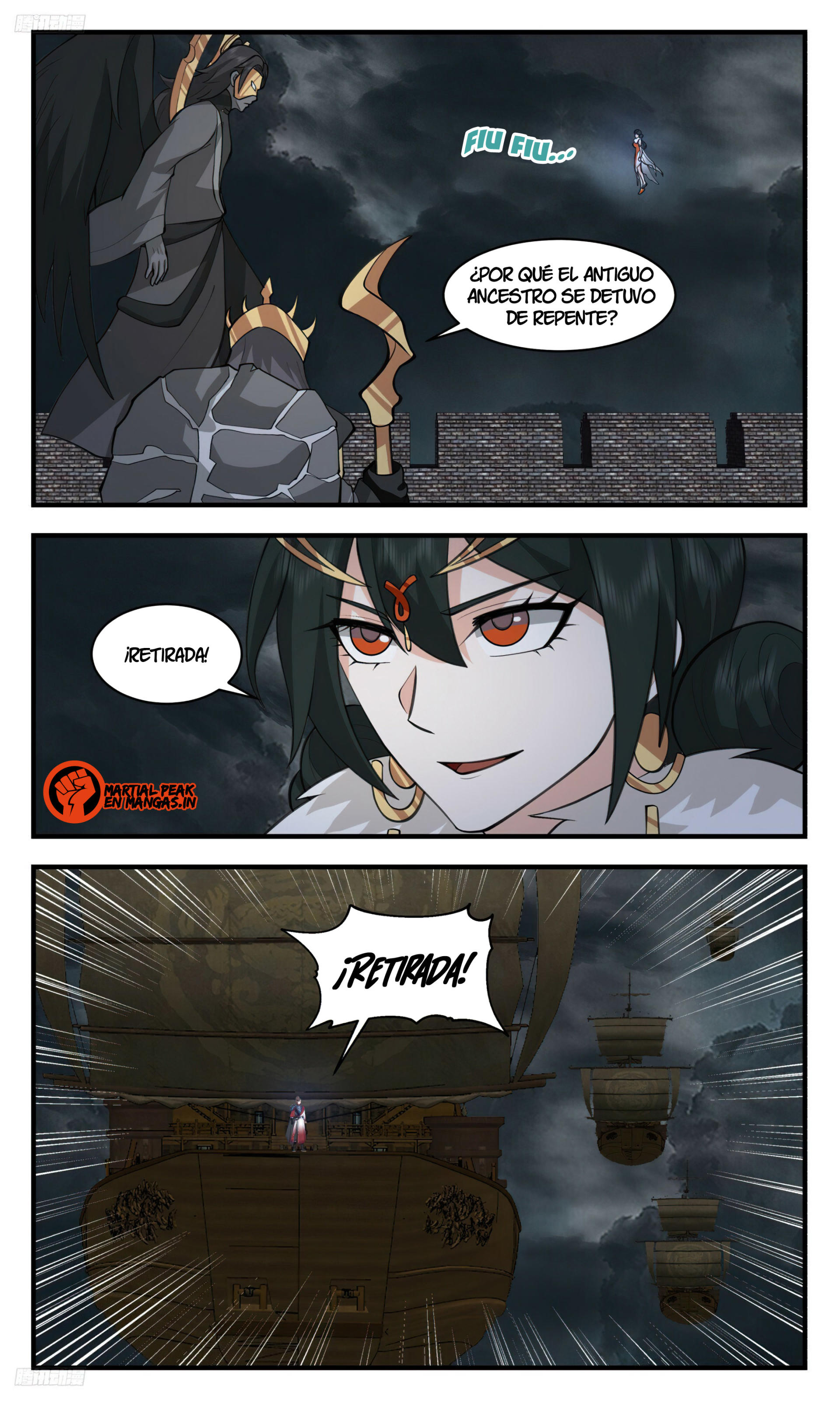 Martial Peak Capitulo 3195 página 3