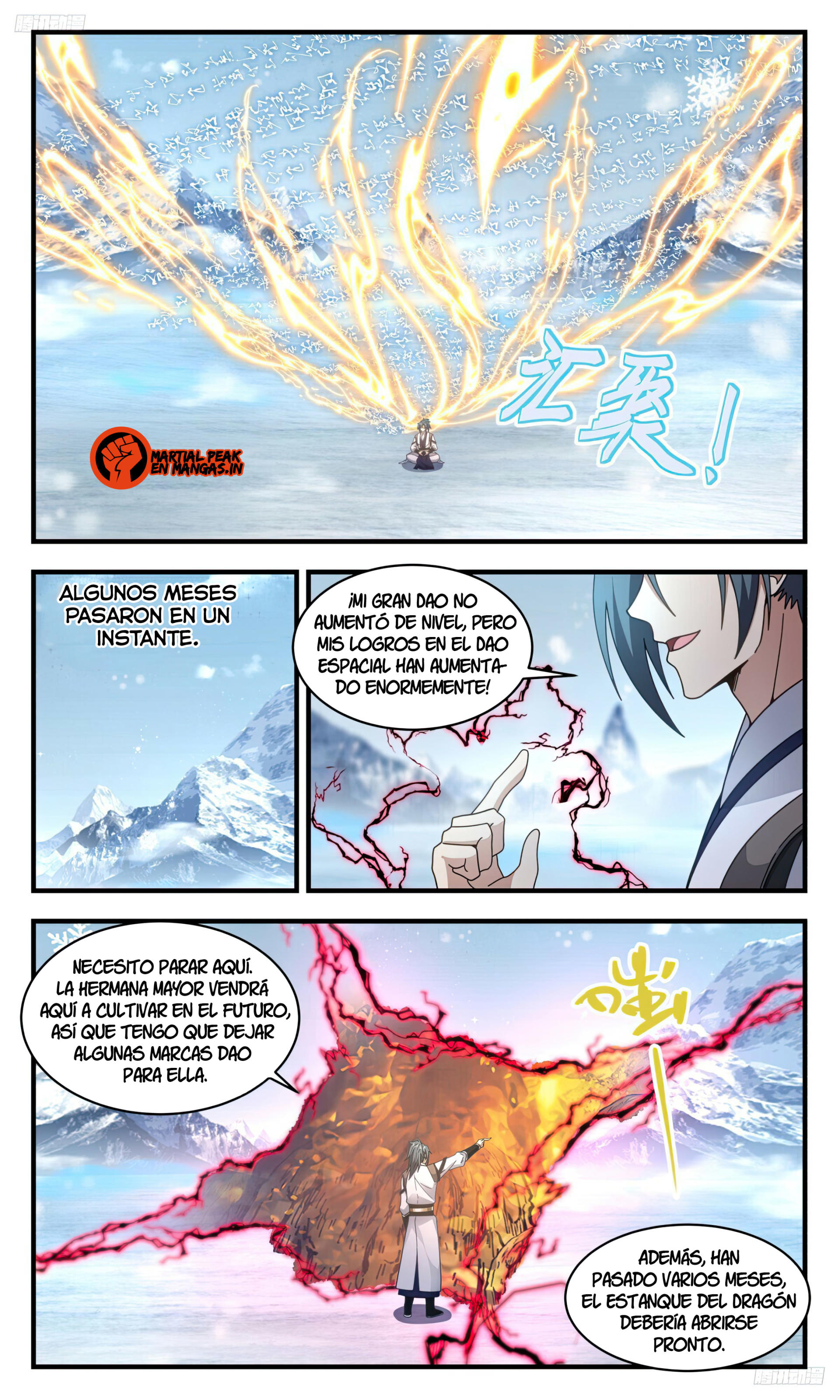 Martial Peak Capitulo 3221 página 7