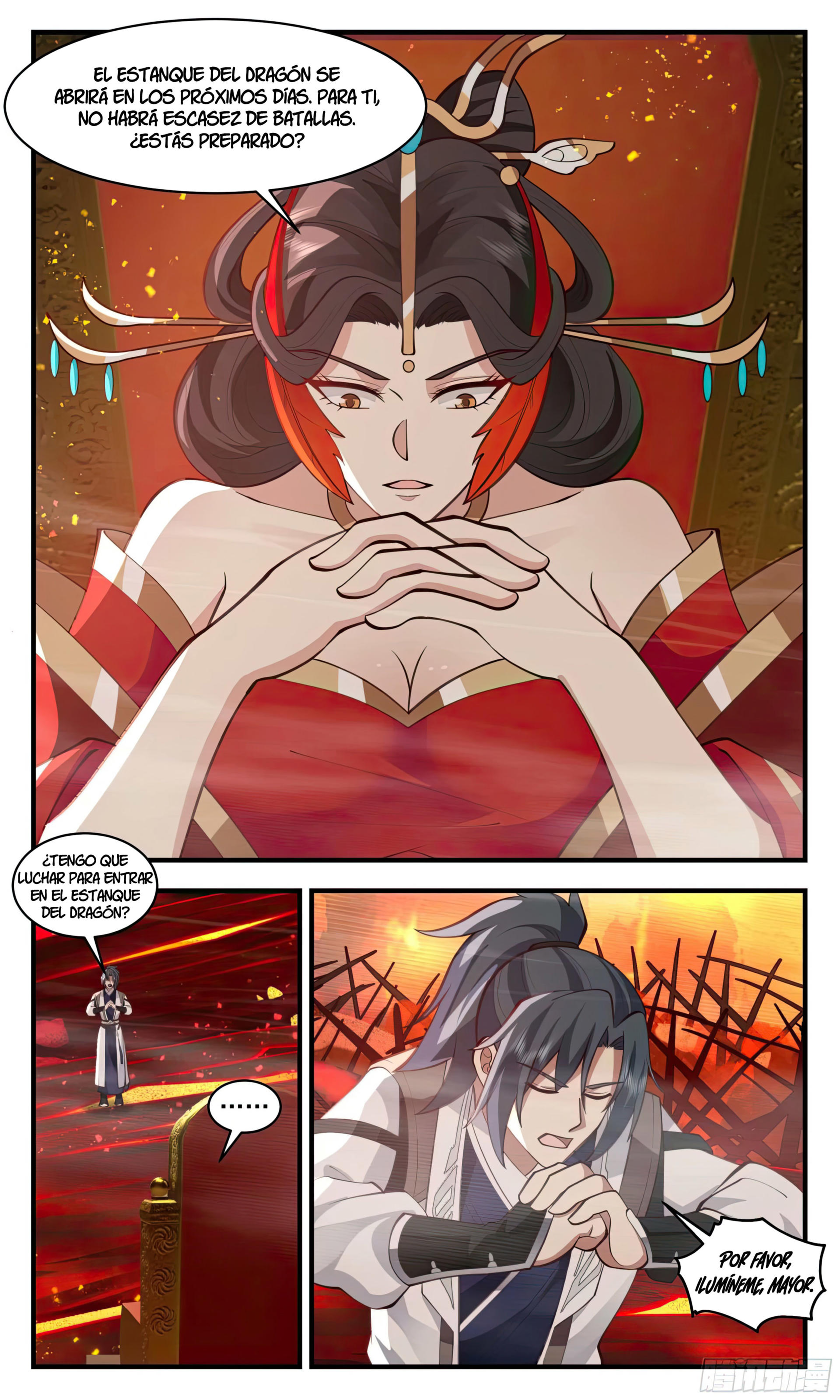 Martial Peak Capitulo 3222 página 8
