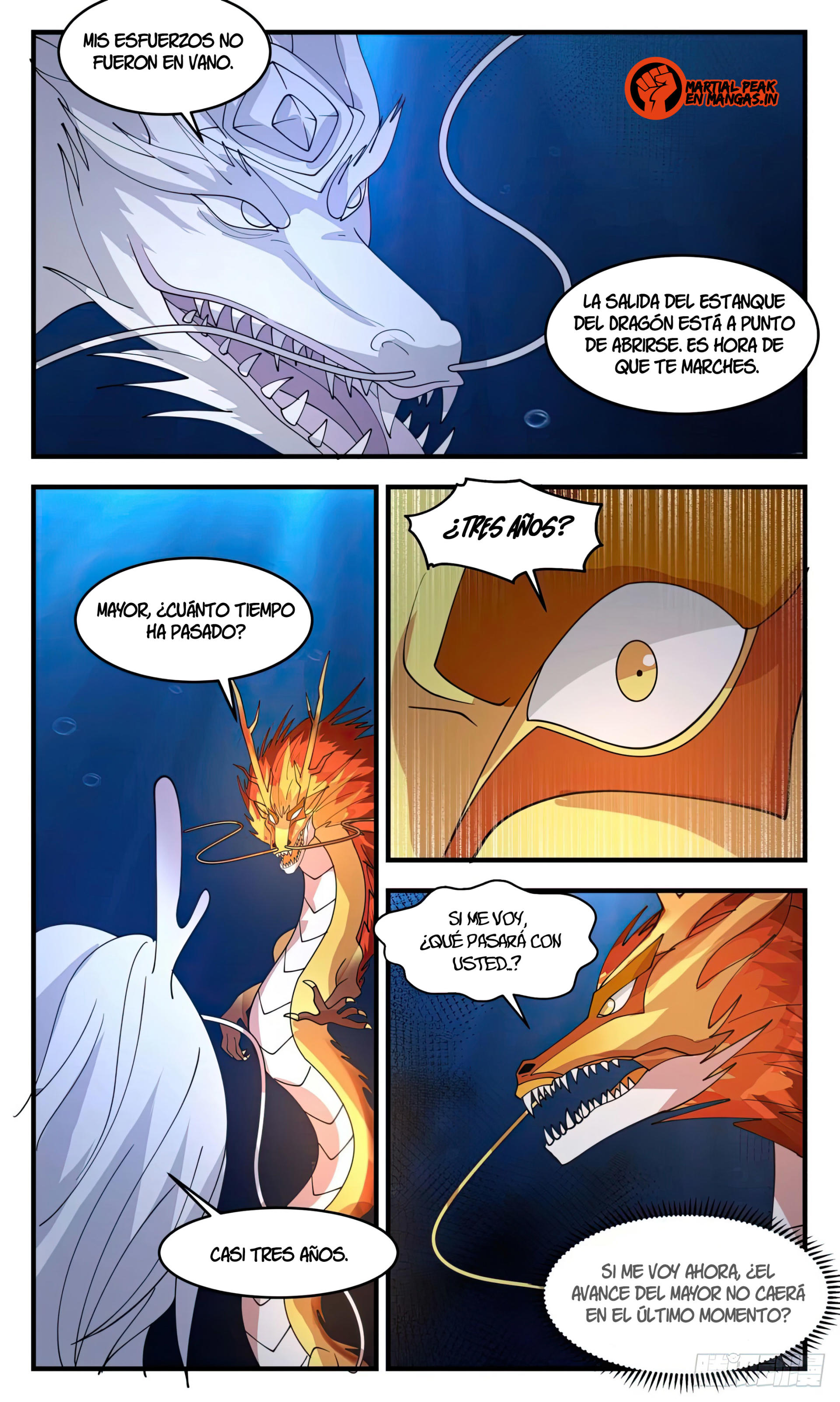 Martial Peak Capitulo 3229 página 3