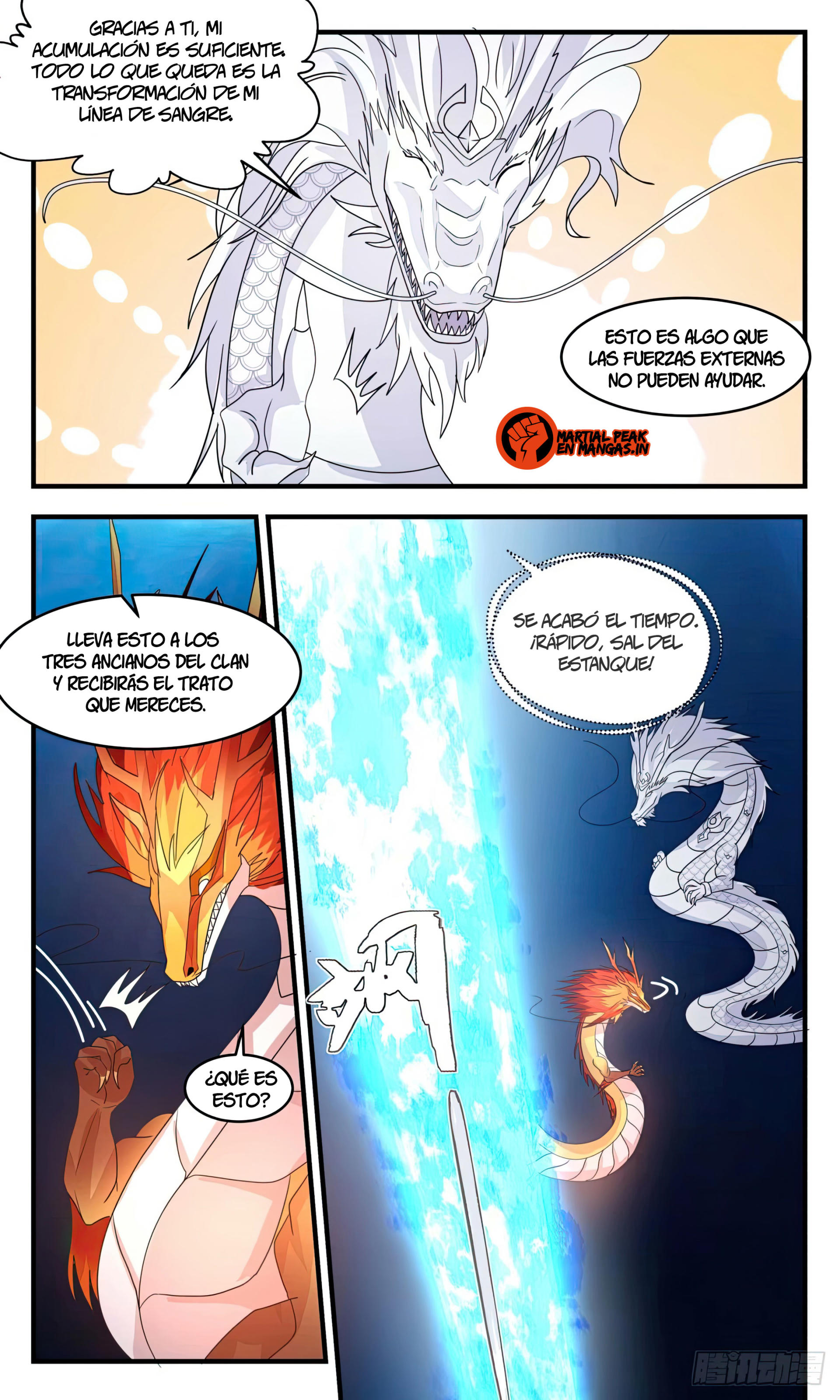 Martial Peak Capitulo 3229 página 4