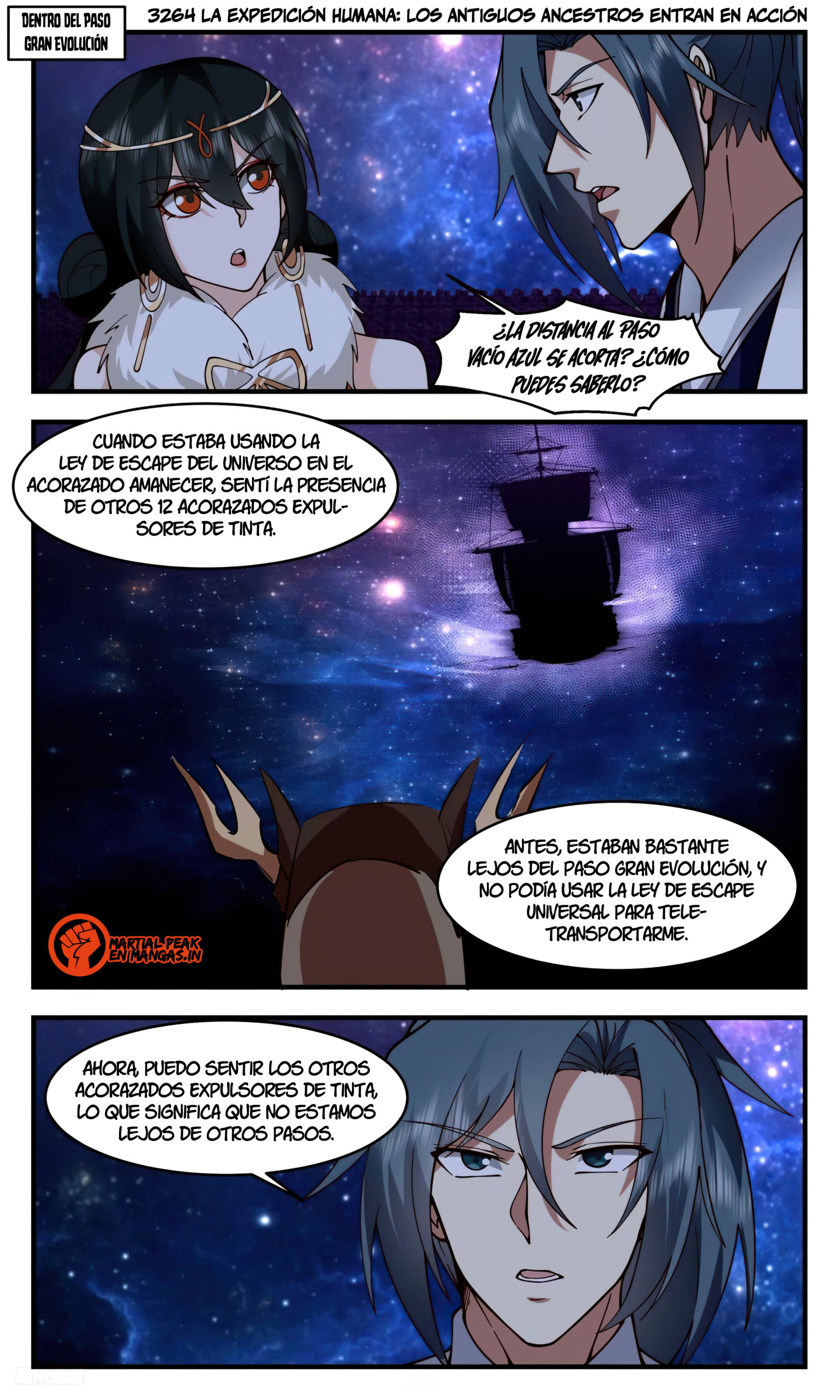Martial Peak Capitulo 3264 página 2