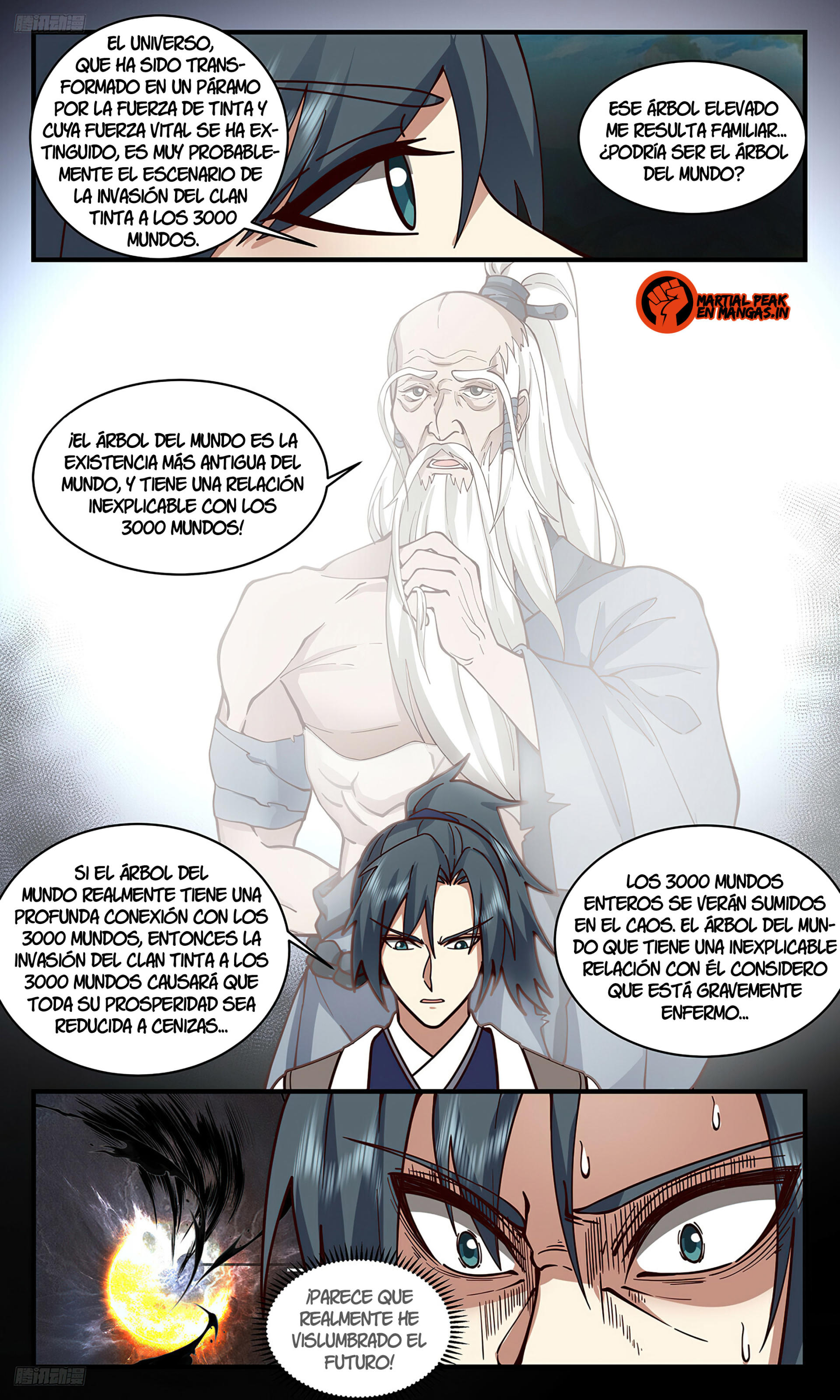 Martial Peak Capitulo 3291 página 5